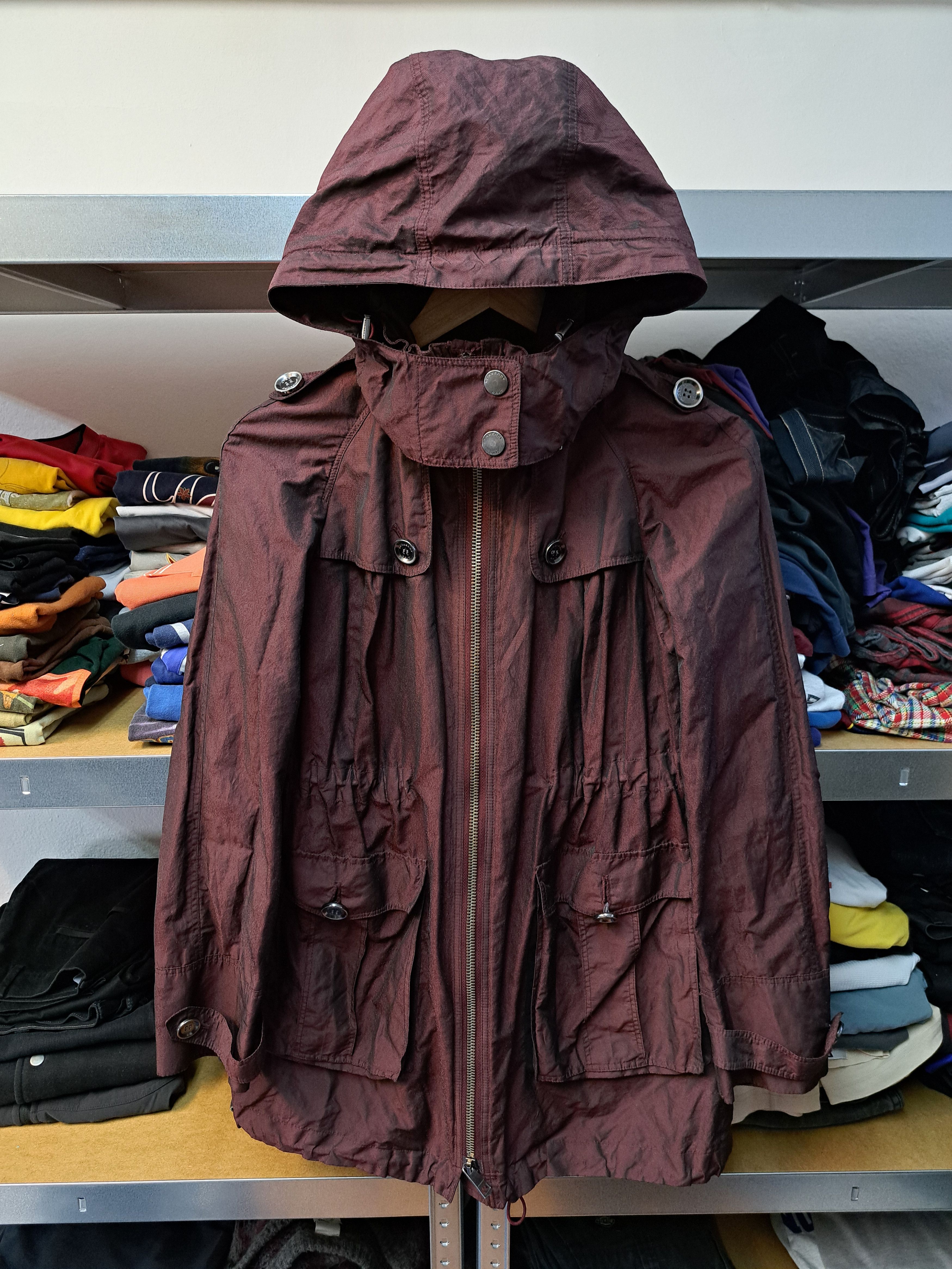 Burberry Burberry Hooded Metal Trench Coat Old Money Casual Size XS / US 0-2 / IT 36-38 - 2 Thumbnail
