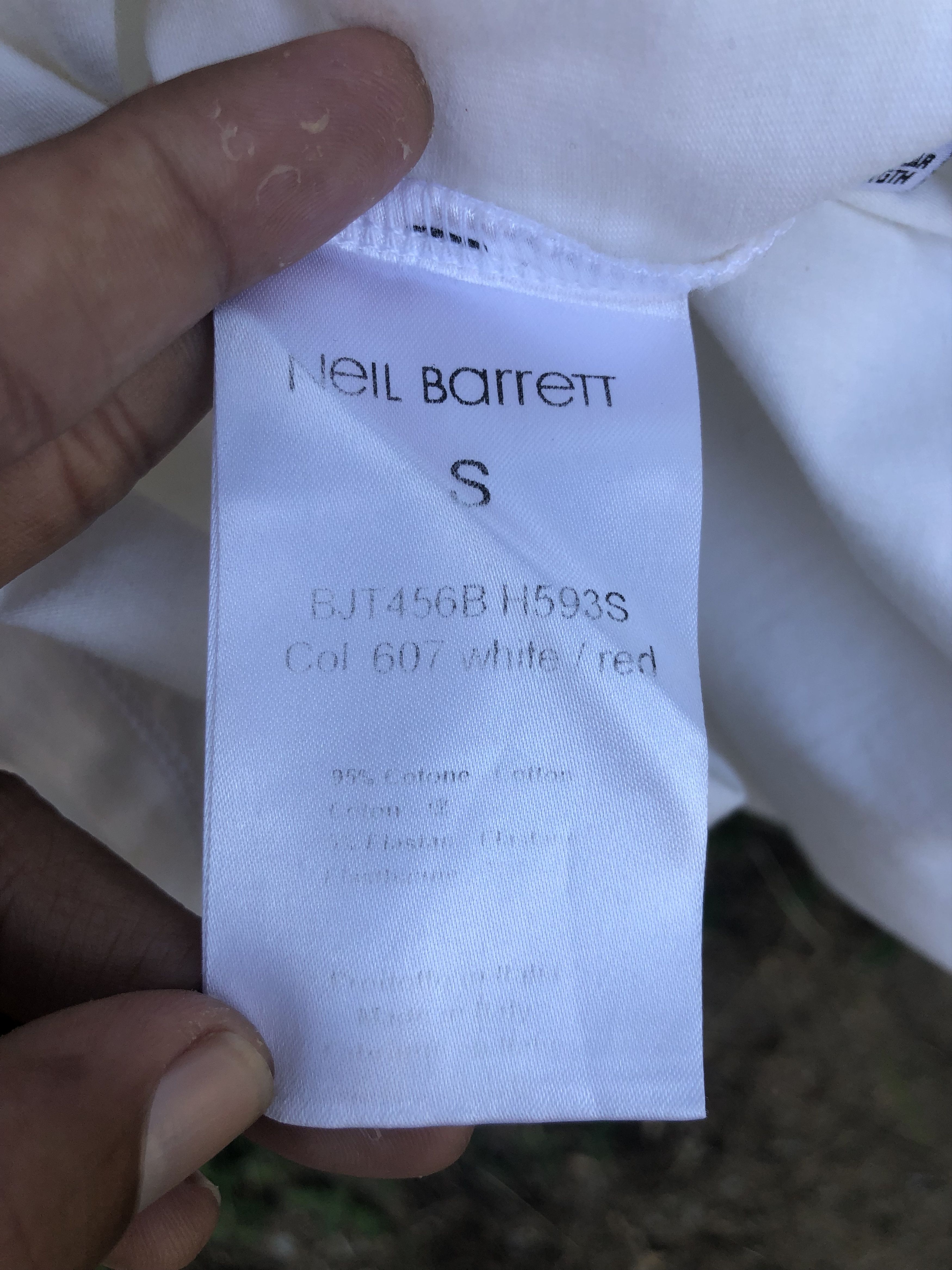 Neil Barrett Neil Barrett Ligthing-Fist Tshirt Size US S / EU 44-46 / 1 - 5 Thumbnail