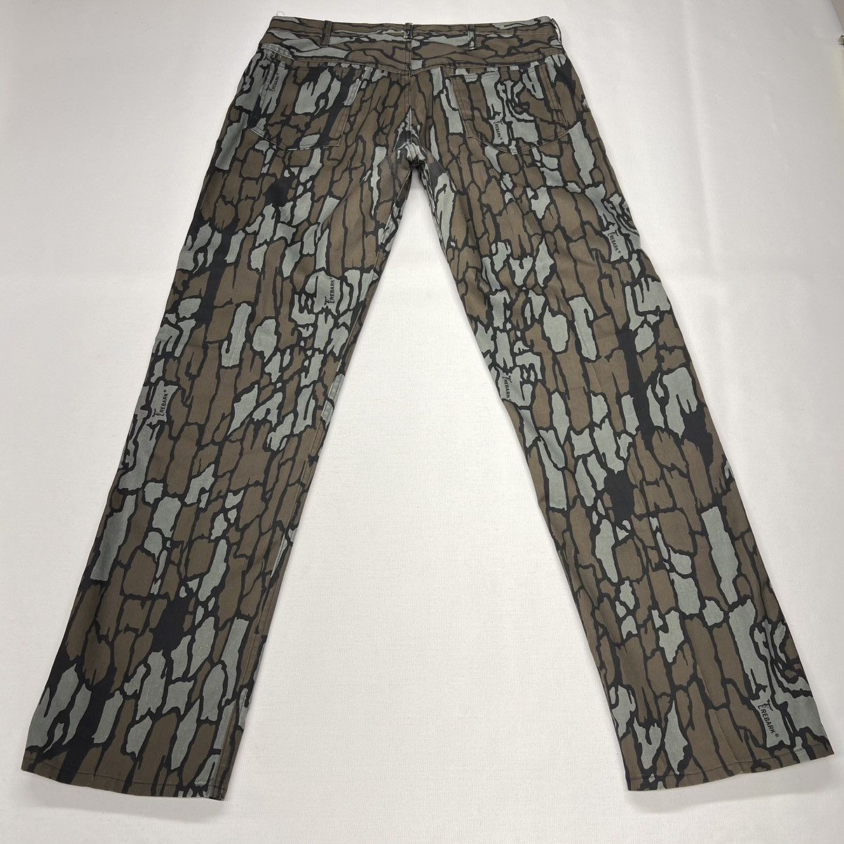 Vintage VTG Trebark Pants Camo Baggy Hunting Outdoor Retro 1980s Size US 36 / EU 52 - 12 Thumbnail