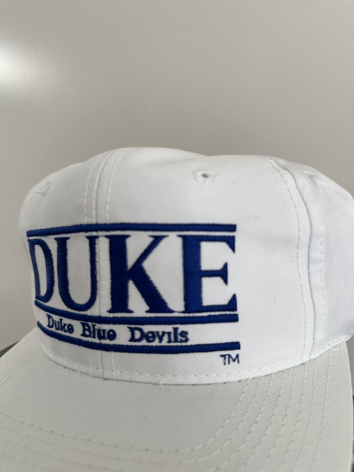Vintage Vintage 90s NCAA Duke Blue Devils Snapback The Game SplitBar Size ONE SIZE - 3 Thumbnail