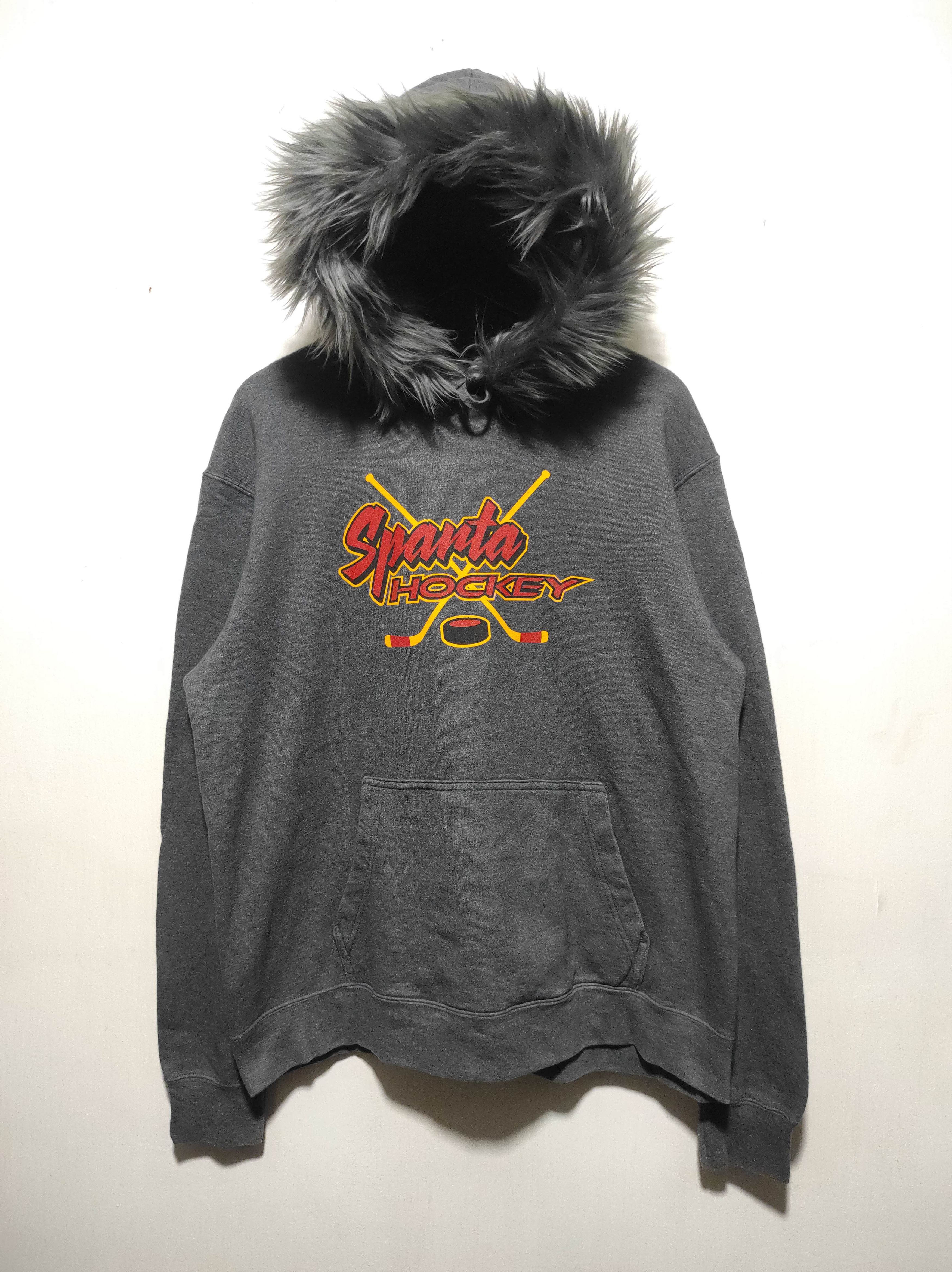 If Six Was Nine Sparta Hockey Fur Hoodie LGB Versace style Size US L / EU 52-54 / 3 - 2 Thumbnail