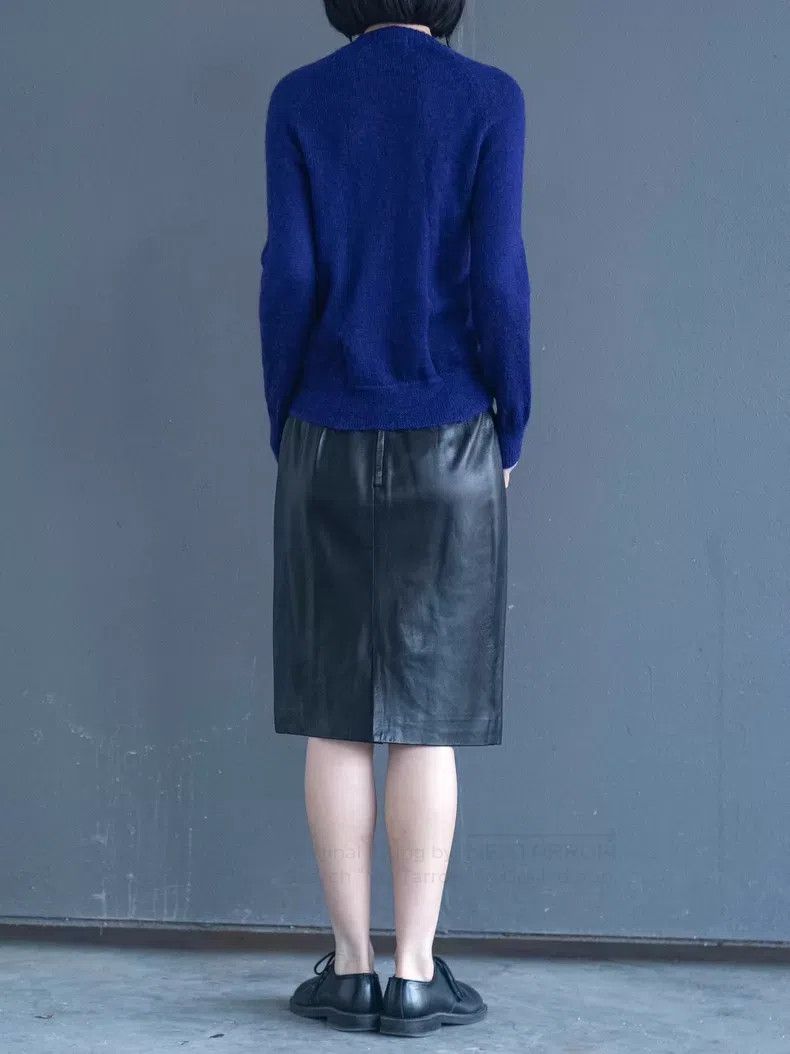 Comme des Garcons Comme Des Garcons size F Purple Asymmetrical Tie-dye Knit Size XS / US 0-2 / IT 36-38 - 4 Thumbnail