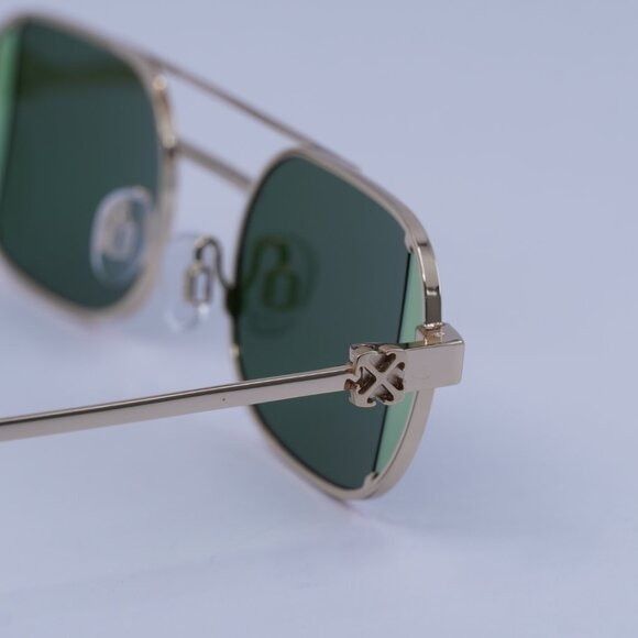 Off-White Off-White Off-White OERI14H LYNN 7650 Sunglasses Gold Oval Size ONE SIZE - 9 Thumbnail
