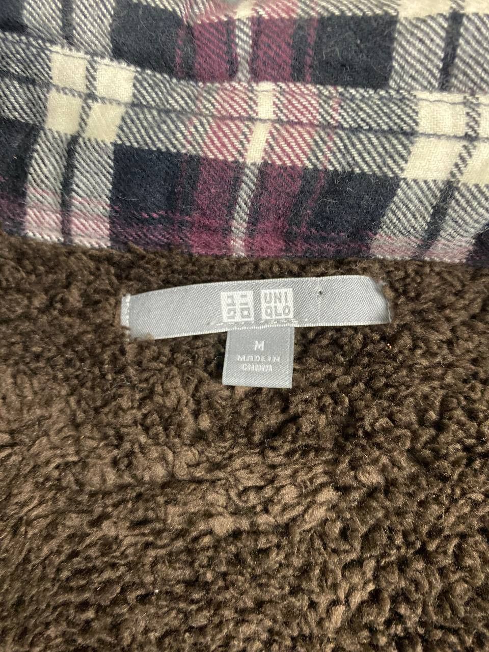 Japanese Brand uniqlo japanese brands flannel shirt sherpa lining Size US M / EU 48-50 / 2 - 7 Thumbnail
