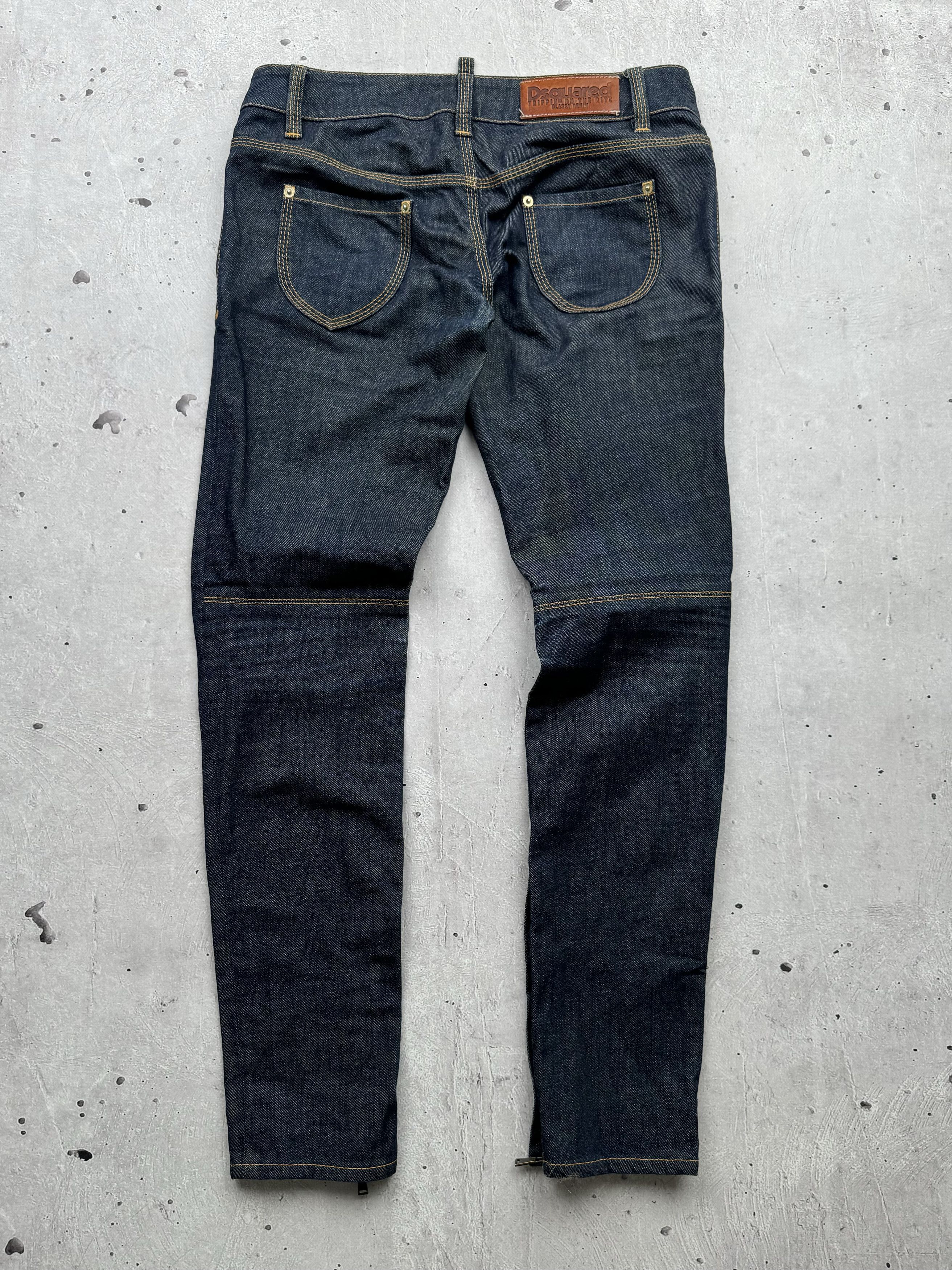 Dsquared2 × Vintage Dsquared2 Vintage Multi Zipped Jeans Size 27" / US 4 / IT 40 - 9 Thumbnail