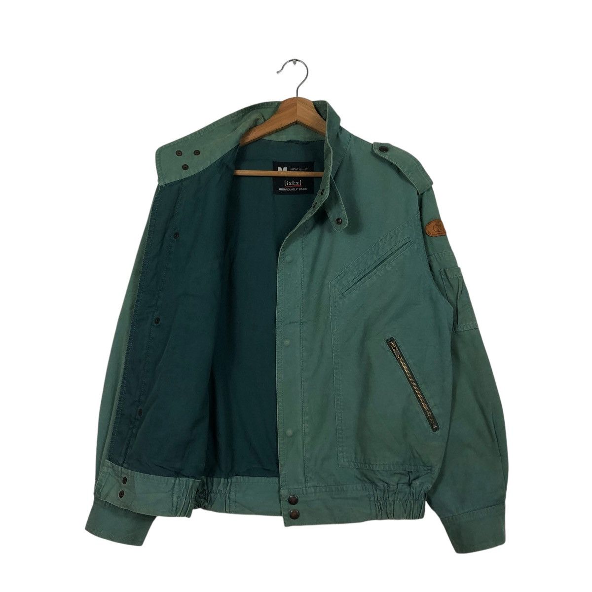 Japanese Brand 🔥VINTAGE BOMBER JACKET IXI:Z BONDAGE PARACHUTE ISSEY MIYAKE Size US M / EU 48-50 / 2 - 13 Thumbnail