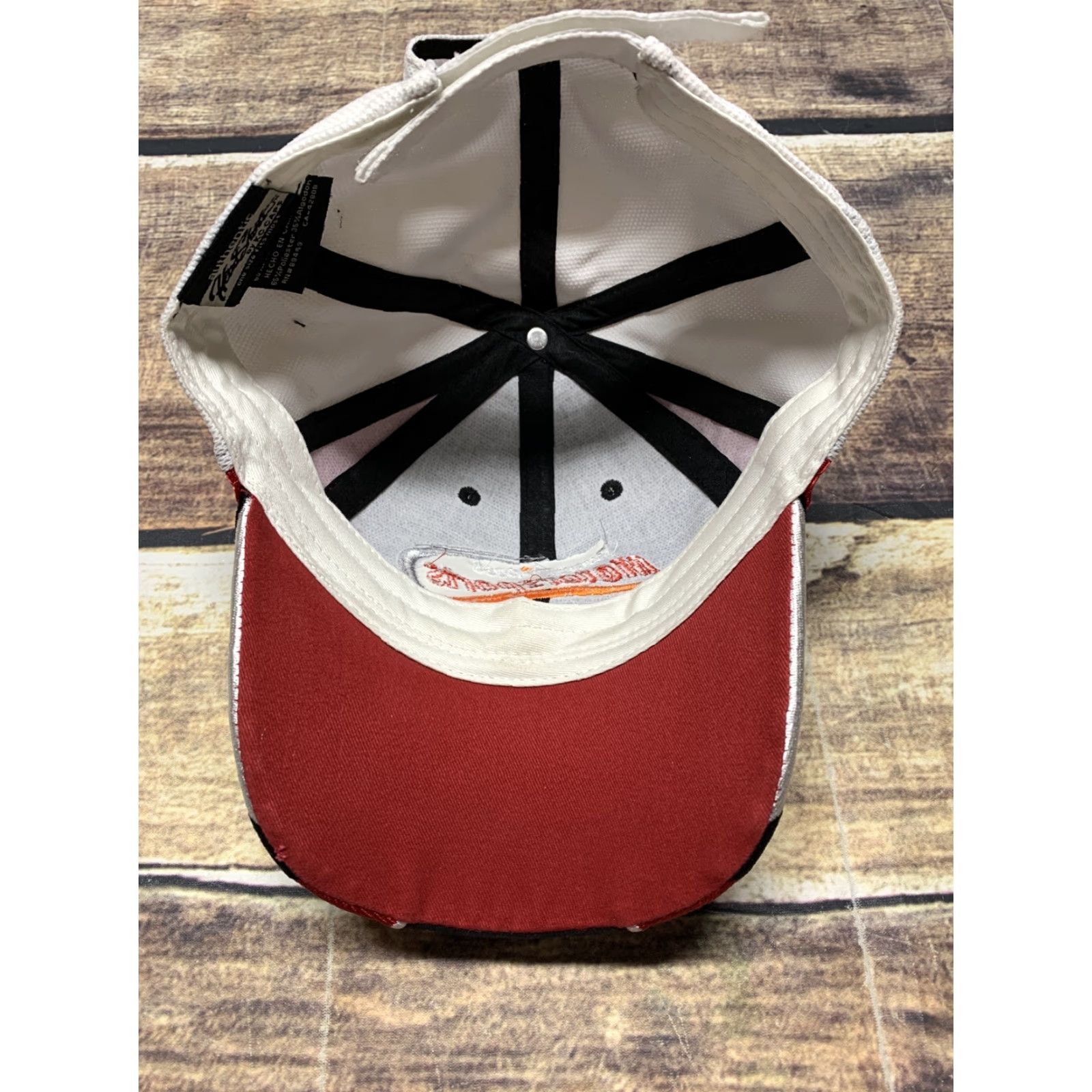 Vintage VINTAGE Parts Plus Motorsports Hat Red White Black Cap Authentic Head Shots by KC Caps Shirt? Size ONE SIZE - 6 Thumbnail