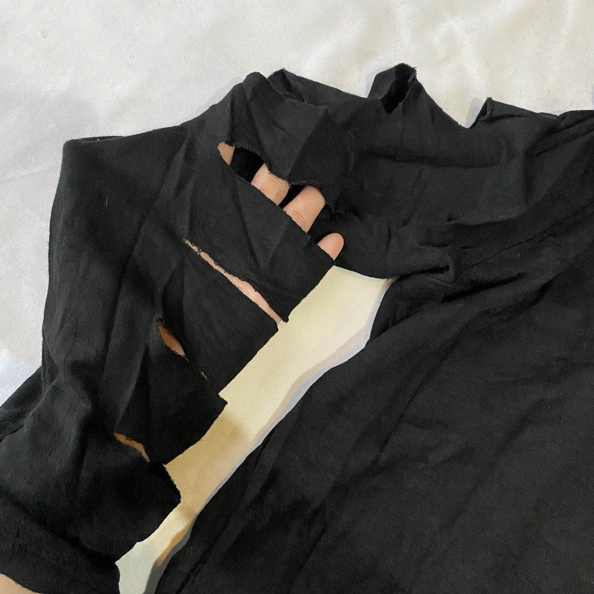 If Six Was Nine × Japanese Brand Japanese Grunge Egoist Stay True Stay Gold Cut Out Sleeve Size M / US 6-8 / IT 42-44 - 8 Thumbnail
