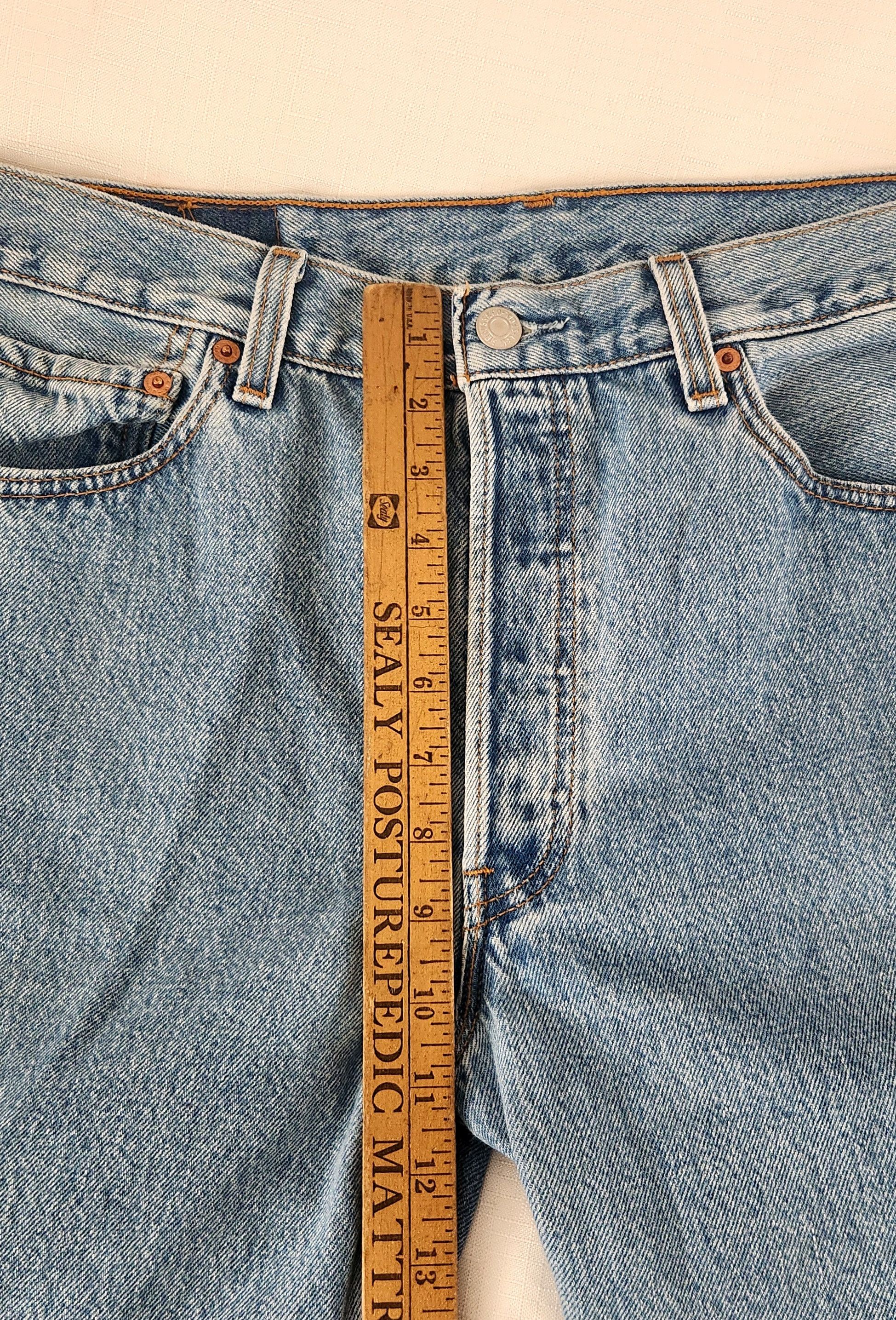 Levi's × Vintage Levi's 501 XX VTG True Vintage USA Made Red Tab 90s Blue 34 Size US 34 / EU 50 - 7 Thumbnail