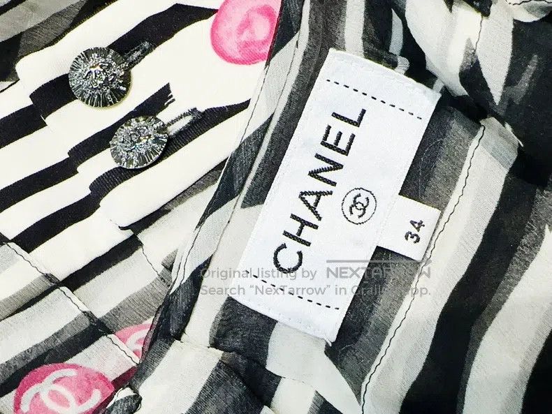 Chanel Chanel 24S Spring and Summer Vacation Series Show Zebra St Size XXS / US 00 / IT 34 - 6 Thumbnail
