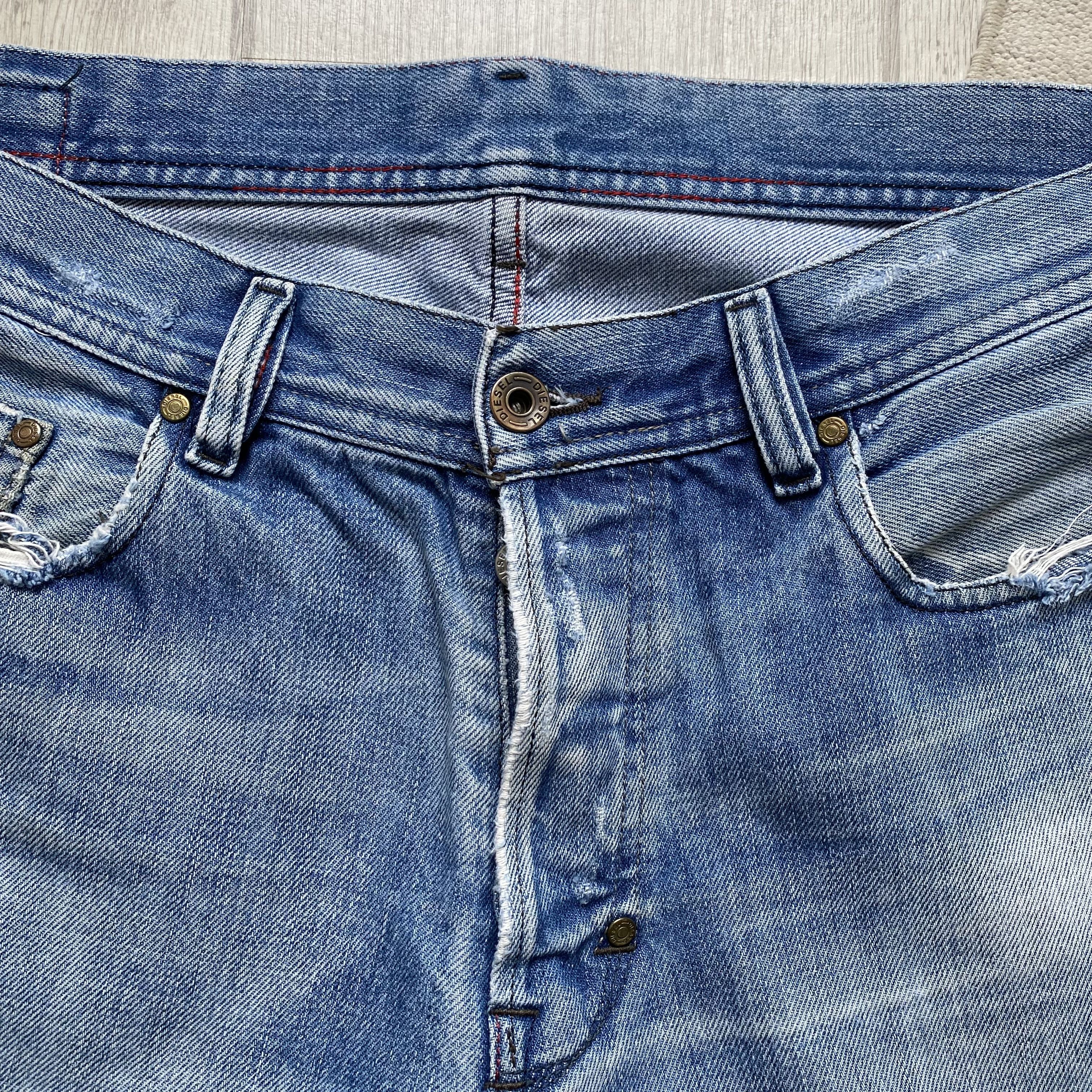 Diesel Vintage Diesel denim shorts Distressed jeans Y2K Size US 34 / EU 50 - 8 Thumbnail