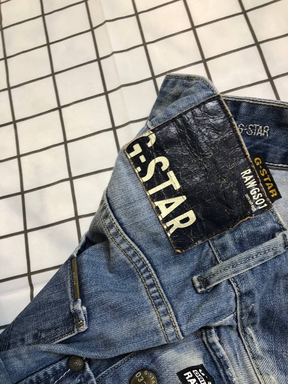 G-Star G star RAW tarred embro cargo jeans denim Size US 30 / EU 46 - 13 Thumbnail