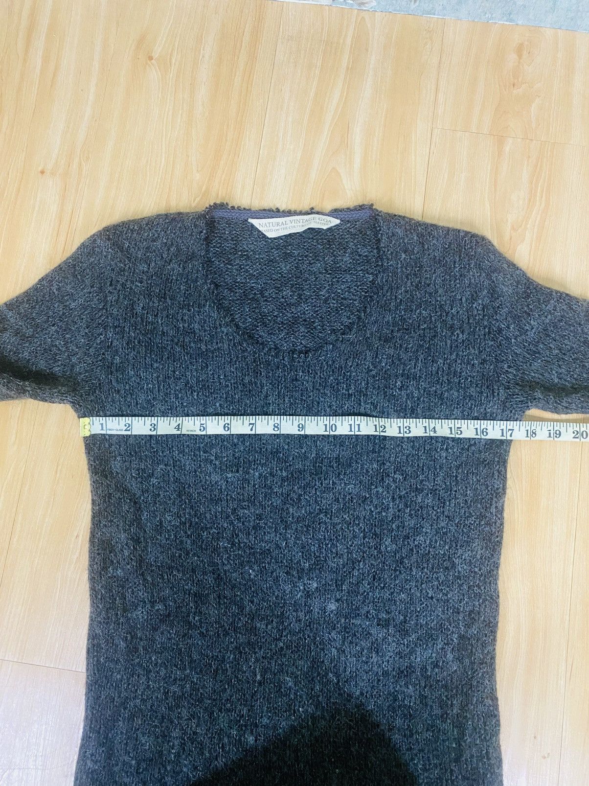 GOA Natural Vintage Goa Japanese Wool Cardigan Archive Piece Size M / US 6-8 / IT 42-44 - 7 Thumbnail