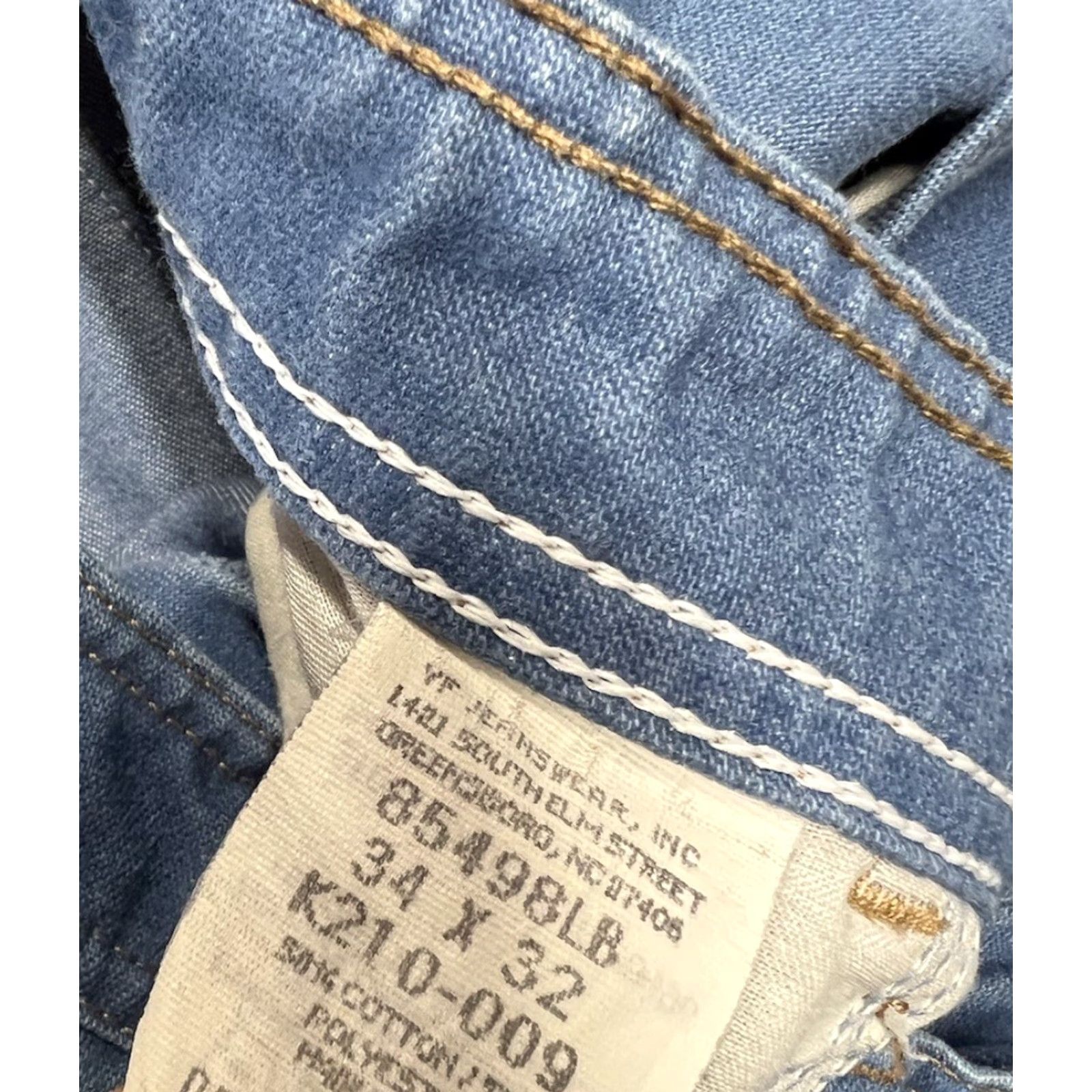 Wrangler VINTAGE Wrangler Jeans Mens 34x32 Blue 90s Bootcut Regular Fit 80s 90s Theme Mens Size US 34 / EU 50 - 3 Thumbnail