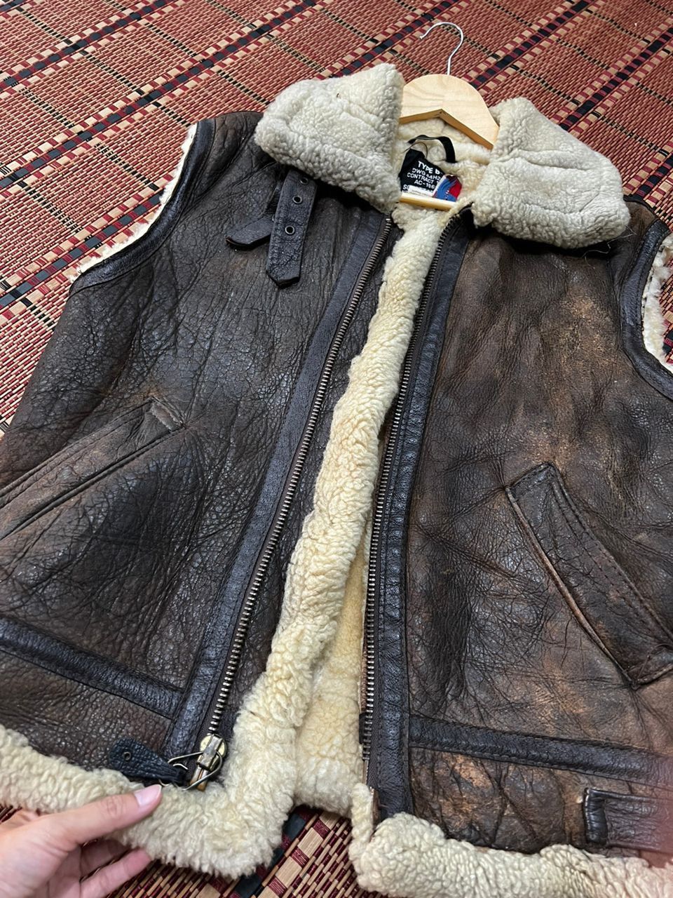 Schott × Vintage B3 schott perfecto Sleeveless Jacket Size US XS / EU 42 / 0 - 19 Thumbnail