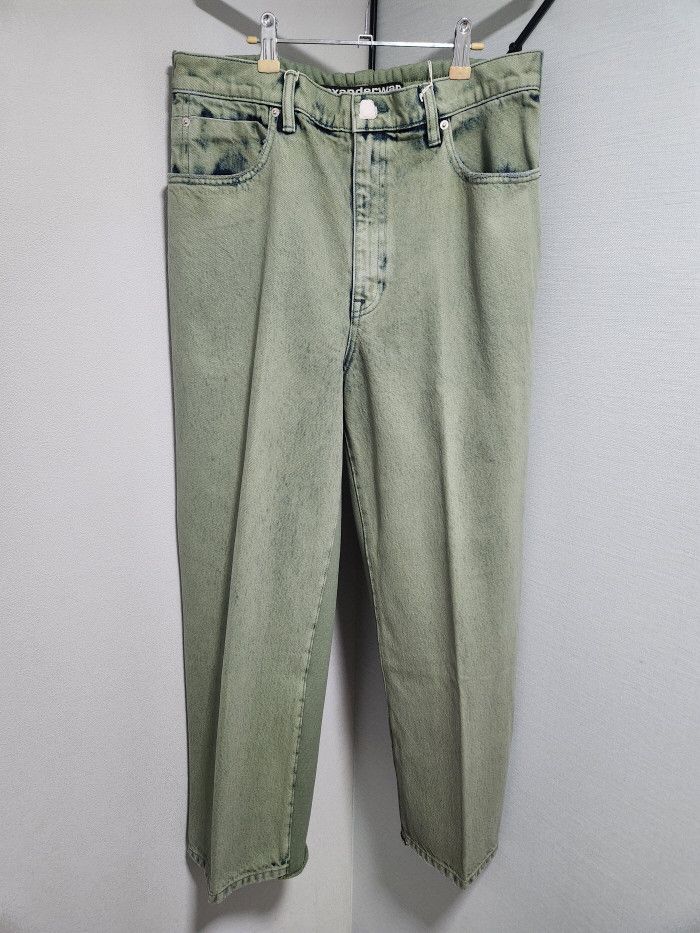 Alexander Wang Alexander Wang Army Acid Curb Clash Hybrid Jeans Size US 31 - 1 Thumbnail
