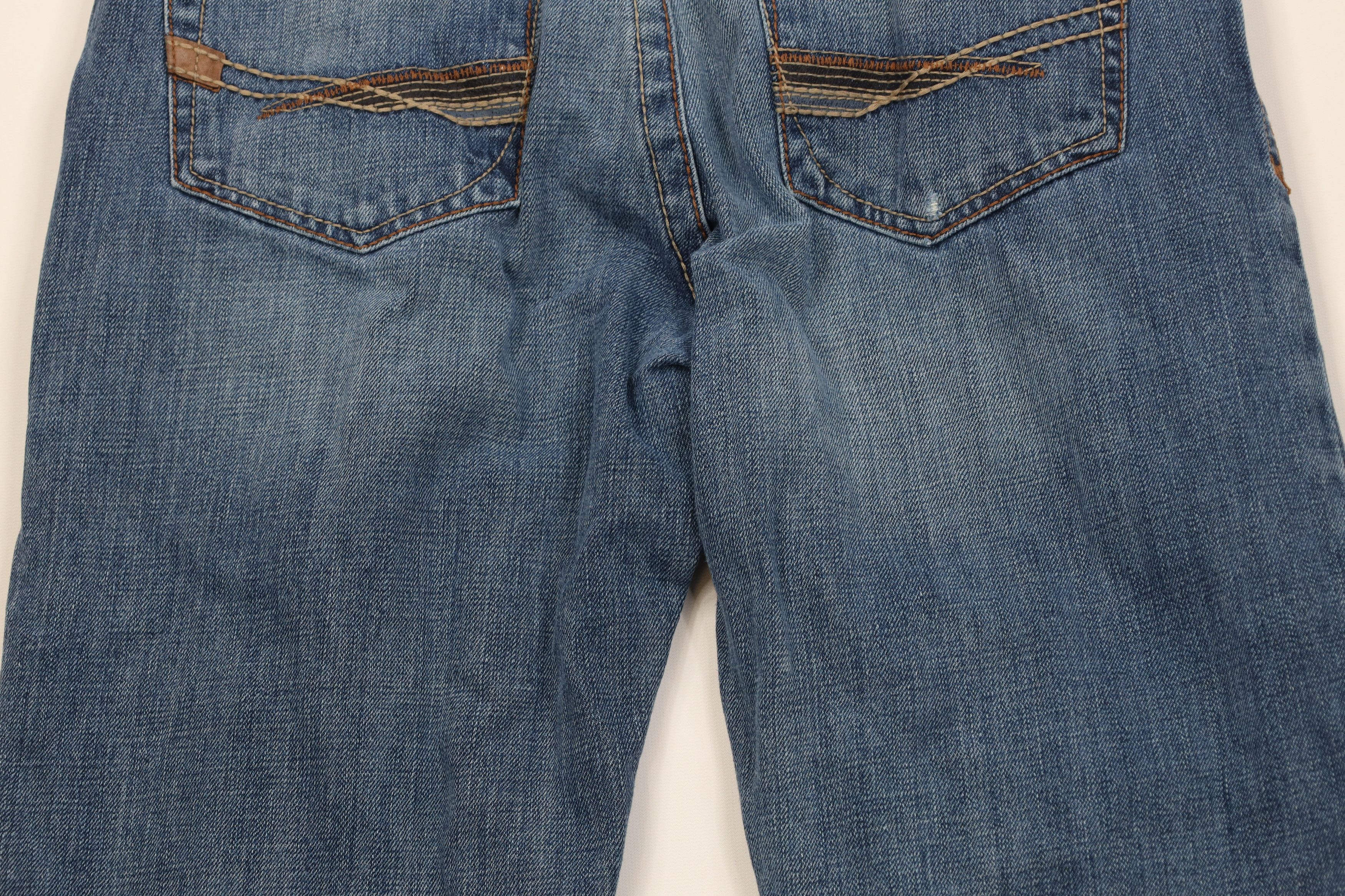 Ariat Ariat Stitch M4 Low Rise Bootcut Denim Jeans Blue Cotton Size US 32 / EU 48 - 11 Thumbnail