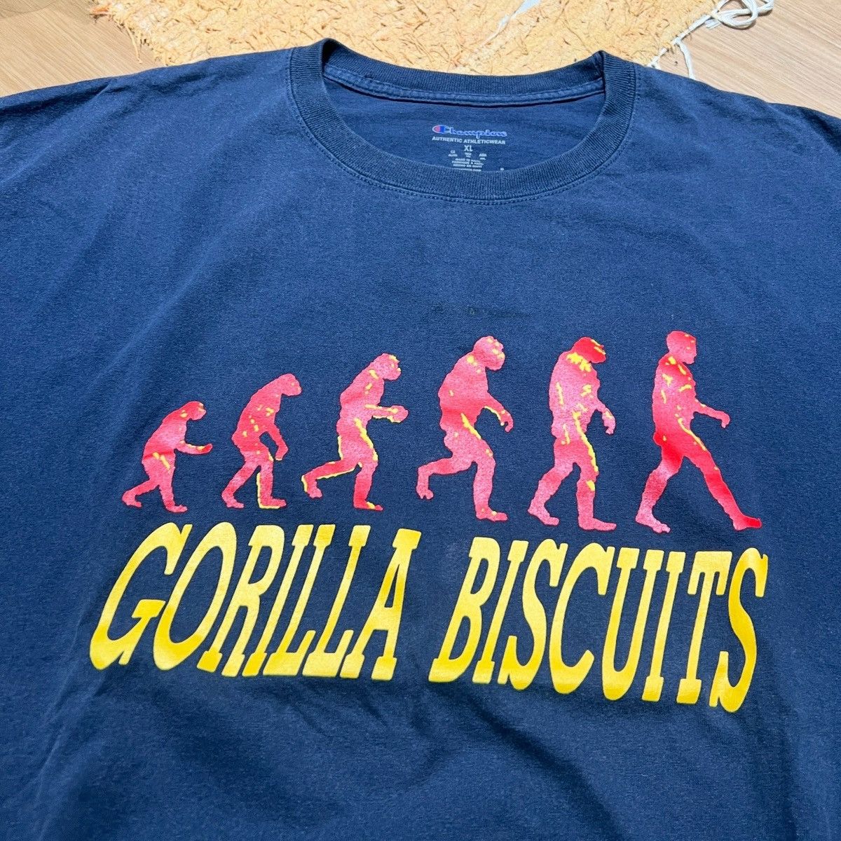 Band Tees Vintage 2010’s Gorilla Biscuits Start Today Hardcore Tshirt Size US XL / EU 56 / 4 - 1 Thumbnail