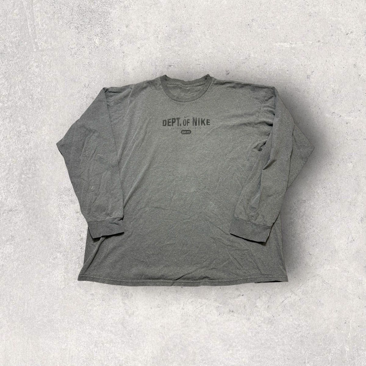 Nike × Vintage Vintage Nike long sleeve tee Size US XXL / EU 58 / 5 - 1 Thumbnail