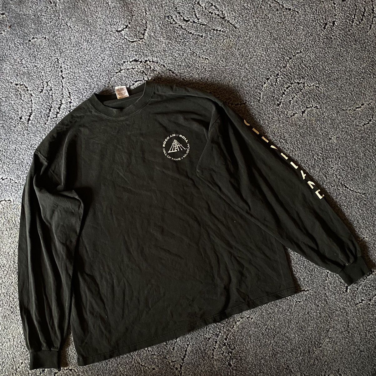 Vintage 90's Rock And Roll Museum Longsleeve