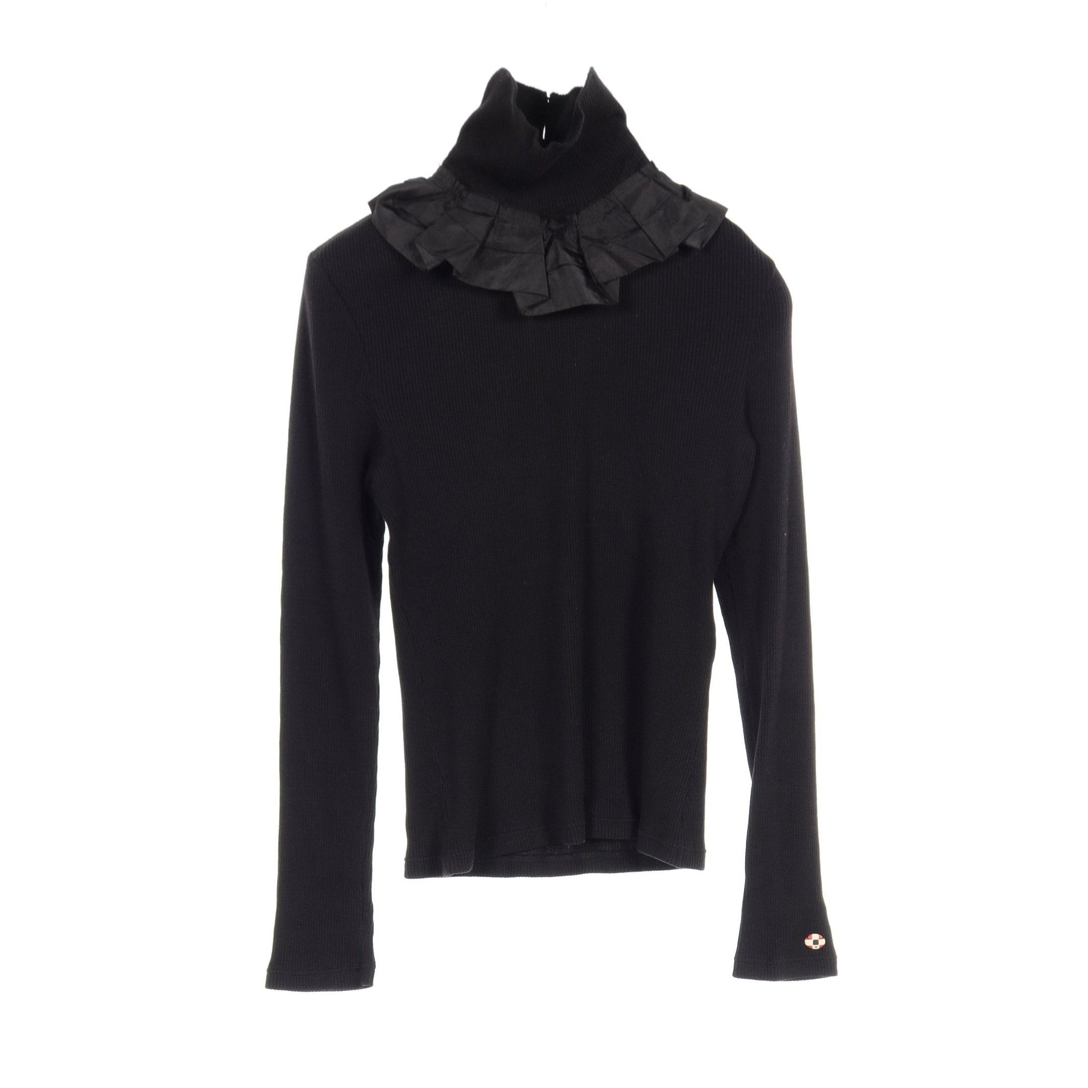 image of Chanel Knit Cotton Silk Black, Women's