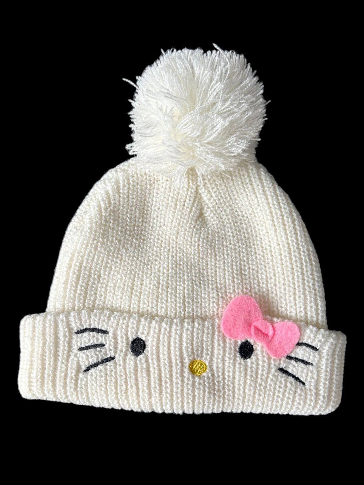 Japanese Brand × Kapital × Vintage Vintage Hello Kitty Knitted Beanie Hats ☠️☠️ Size ONE SIZE - 1 Thumbnail