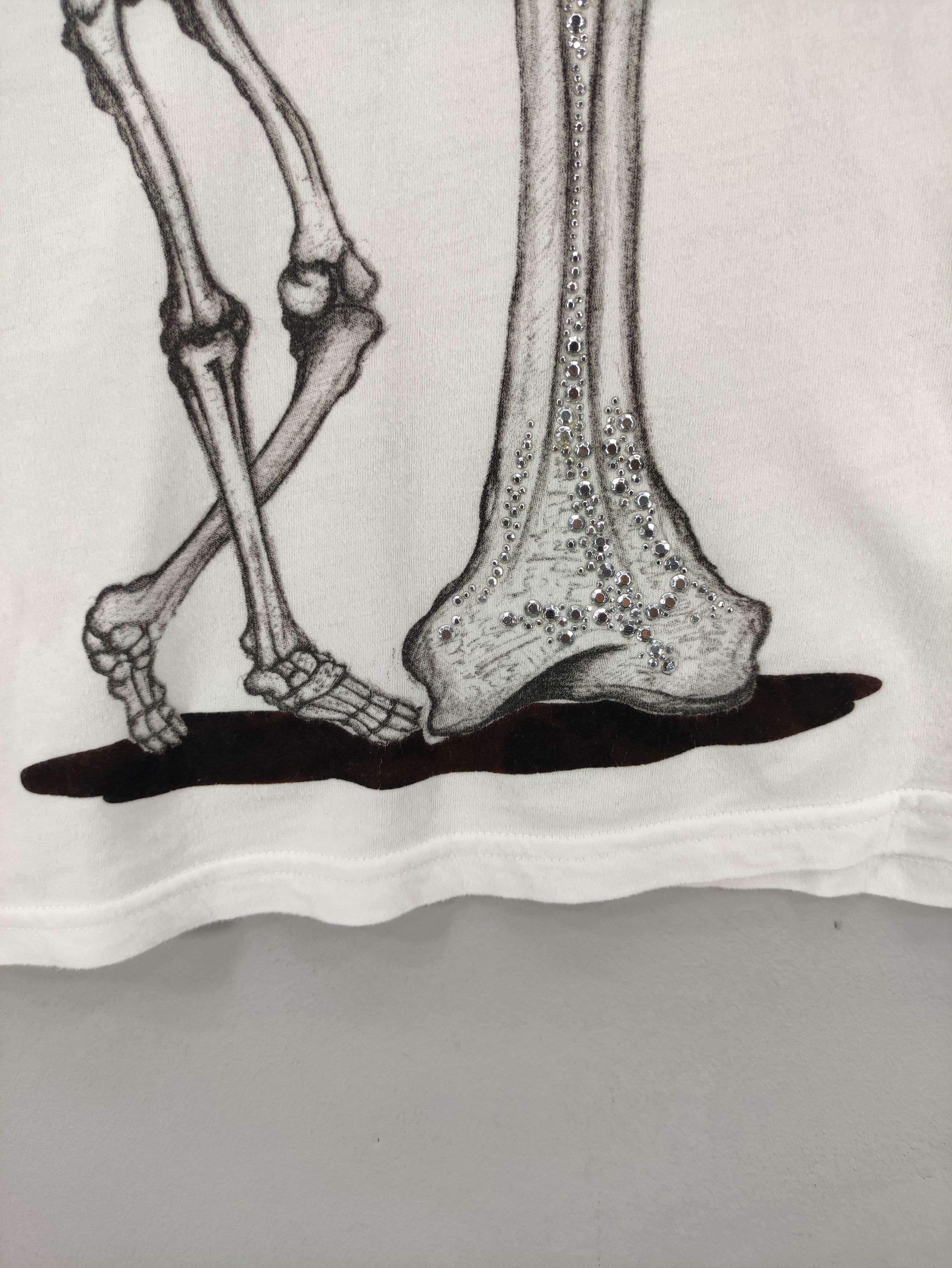 Japanese Brand japanese Brand Graphic Skull Tee Tshirt Size XXS / US 00 / IT 34 - 4 Thumbnail