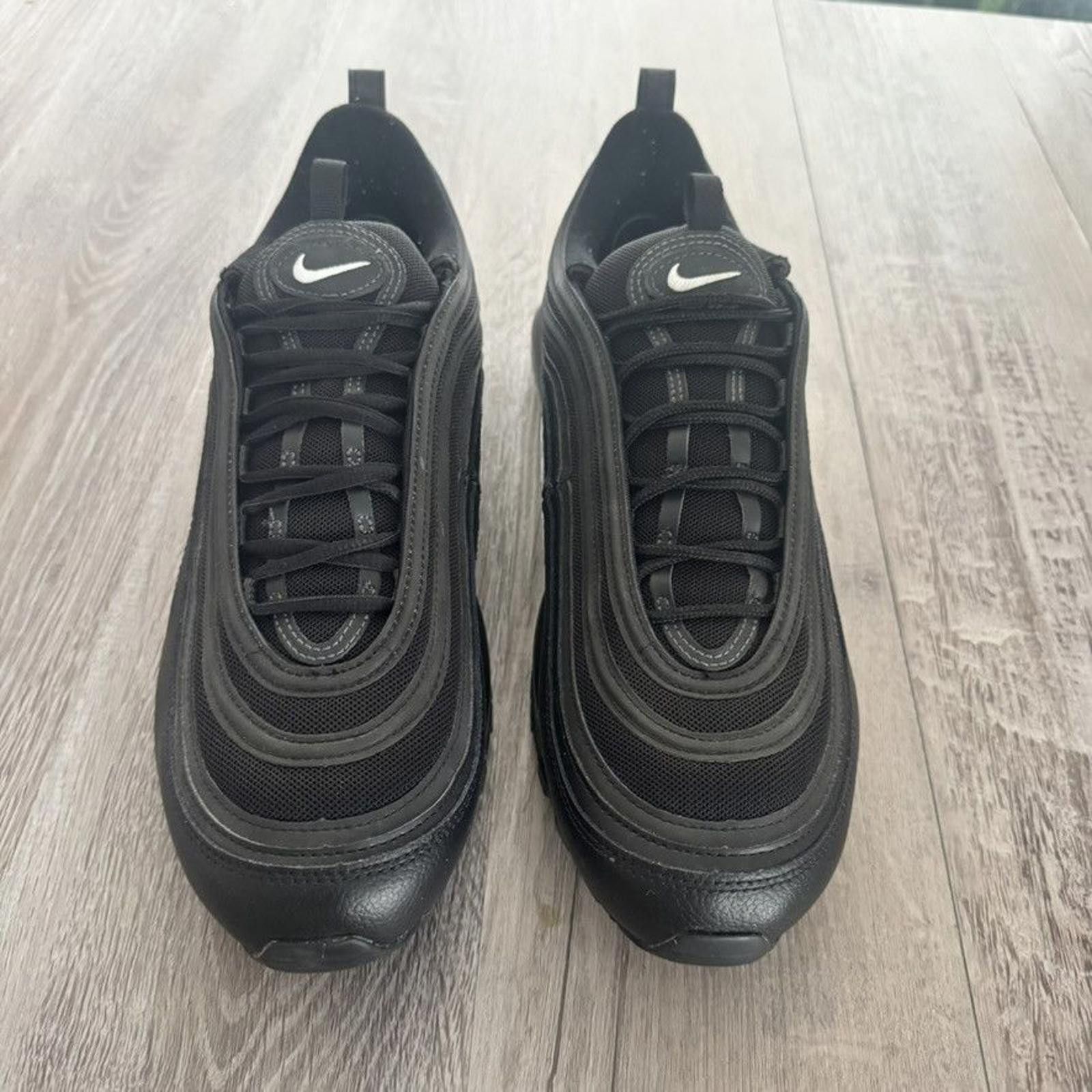 Nike NIKE • Air Max '97 "Black White Anthracite" (13M) Size US 13 / EU 46 - 4 Thumbnail