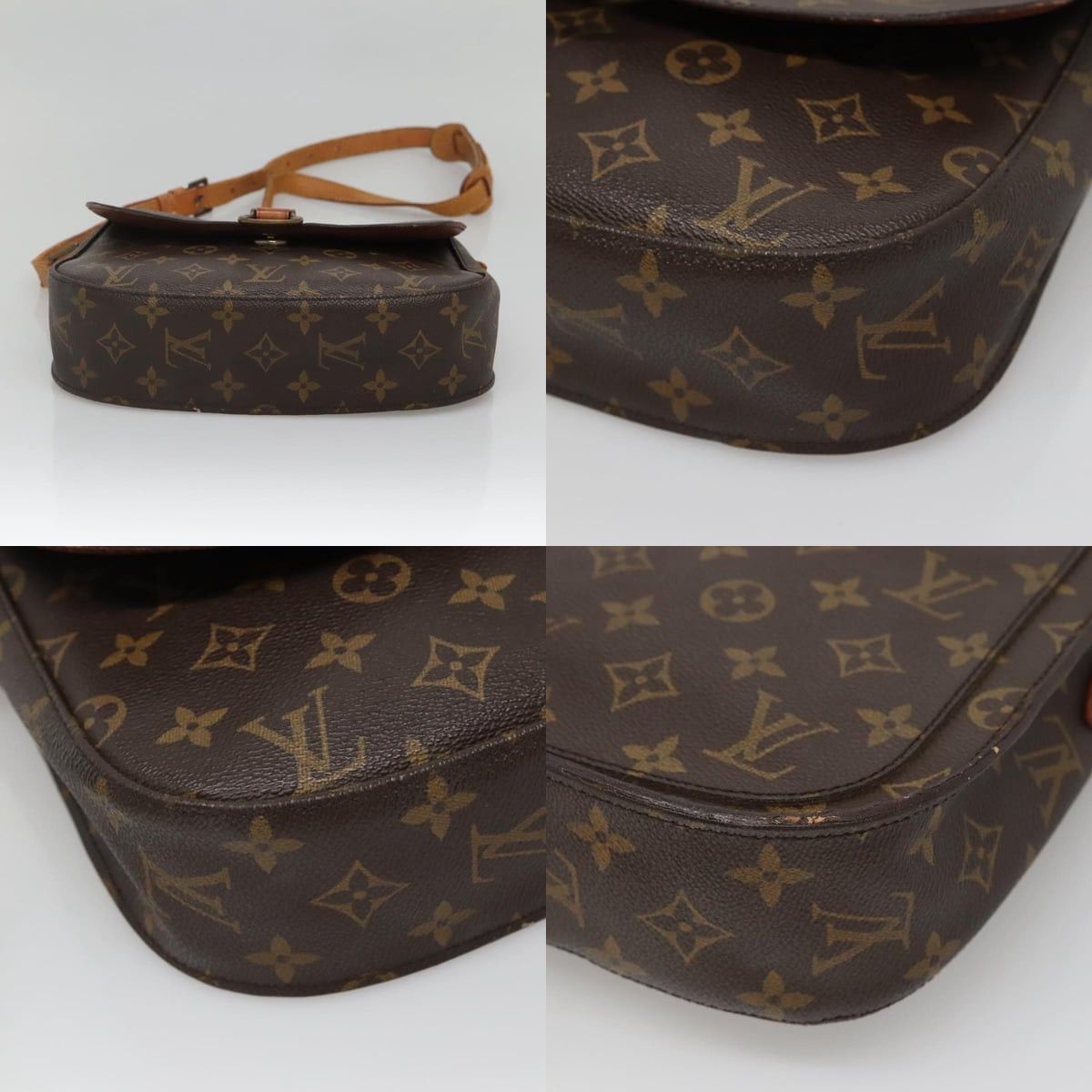 Louis Vuitton LOUIS VUITTON Monogram Saint Cloud GM Shoulder Bag M51242 Size ONE SIZE - 10 Thumbnail