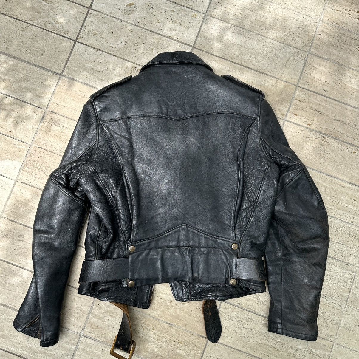 Buco Original Vintage 50s Hercules D Pocket Motorcycle Horsehide Size US M / EU 48-50 / 2 - 8 Thumbnail