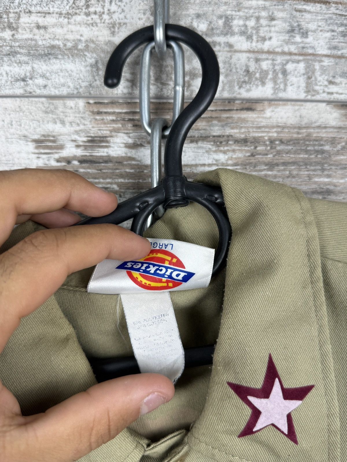 Dickies Mens Vintage Dickies Elites shirts button up rare workwear Size US L / EU 52-54 / 3 - 11 Thumbnail