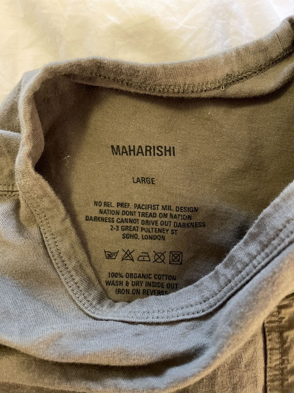 Maharishi Maharishi Khaki s/s tee Size US L / EU 52-54 / 3 - 3 Thumbnail