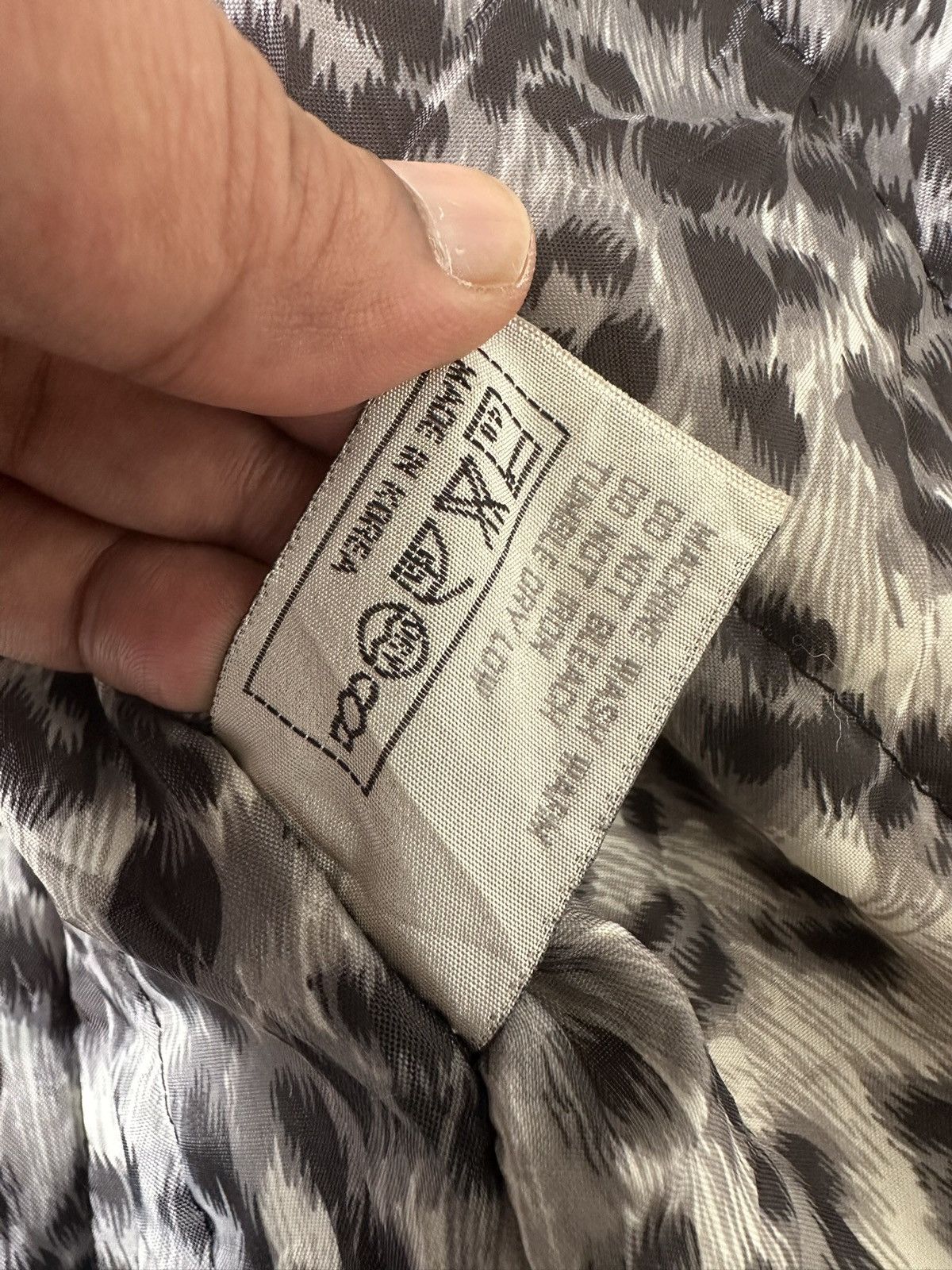 ABAHOUSE 🔥Rare🔥 Designworks coated black bomber jacket Size US L / EU 52-54 / 3 - 17 Thumbnail