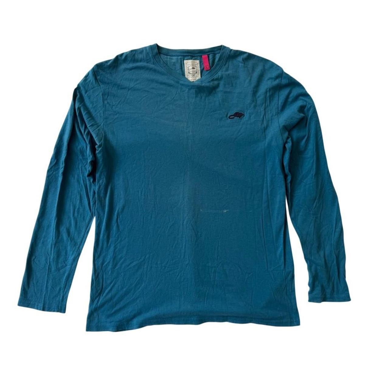 Marc Jacobs Marc By Marc Jacobs Stinky Rat Embroidered Long Sleeve Tee Size US L / EU 52-54 / 3 - 4 Thumbnail