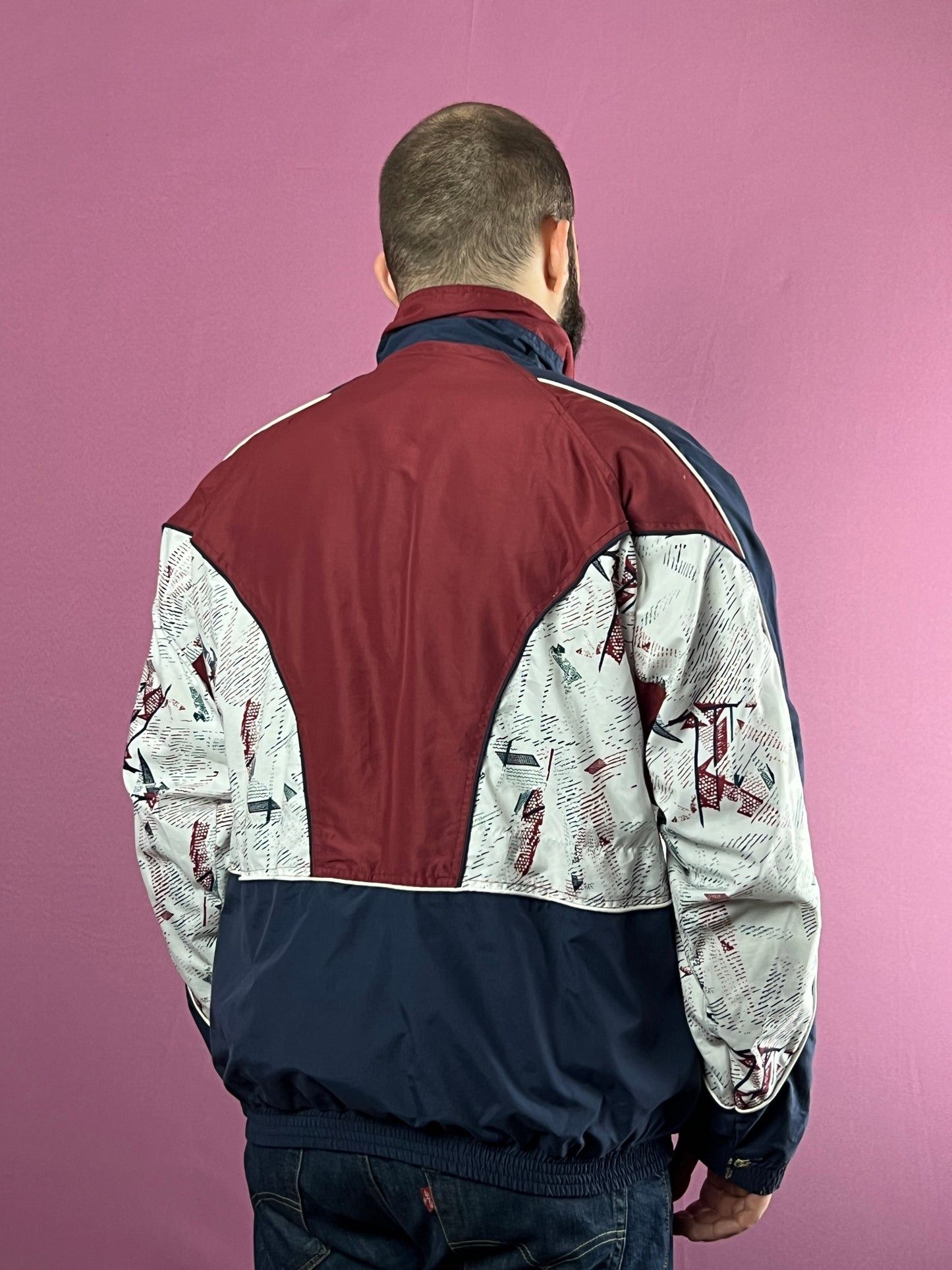 Other 90s Leopard Vintage Men's Windbreaker Jacket - L Size US L / EU 52-54 / 3 - 3 Thumbnail
