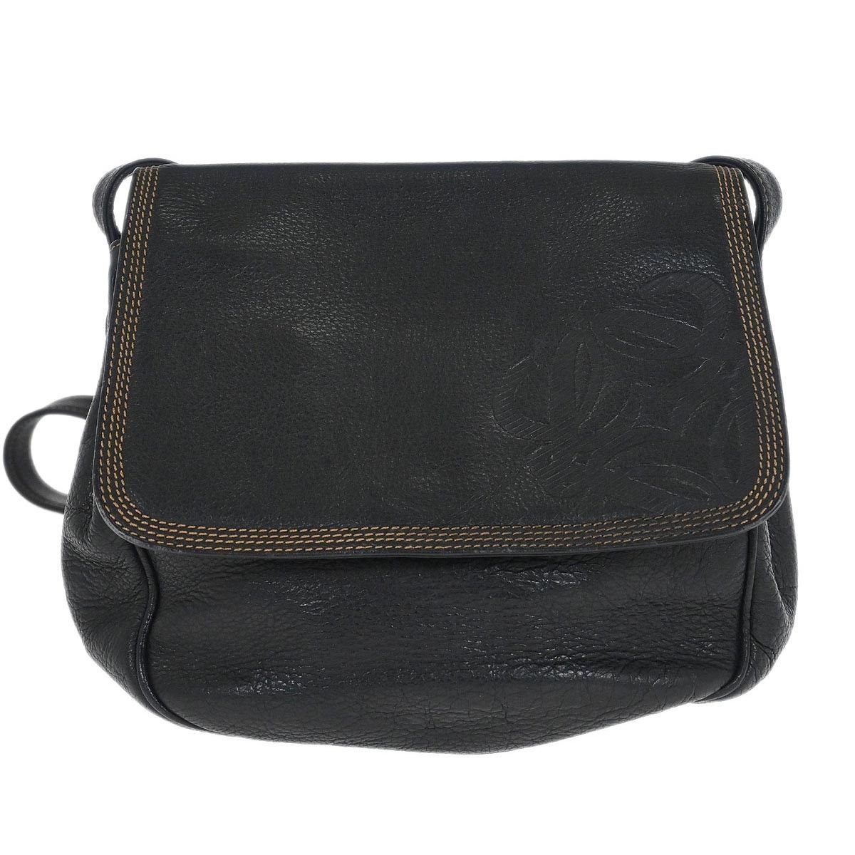 Loewe Loewe Anagram Shoulder Bag Leather Size ONE SIZE - 1 Thumbnail