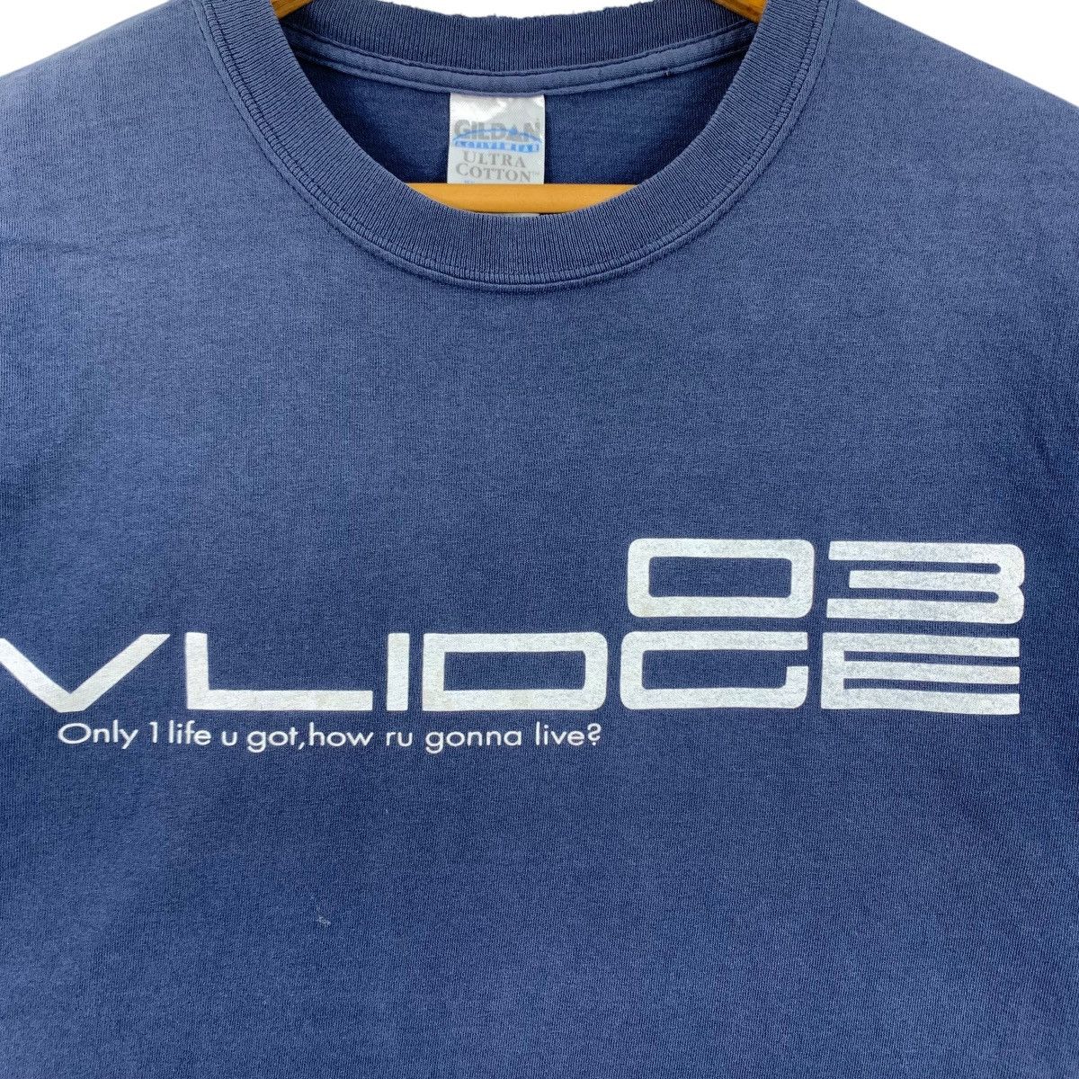 Japanese Brand VLIDGE REBORN 2003 Japanese Band Navy Short Sleeve Shirt Size US S / EU 44-46 / 1 - 3 Thumbnail