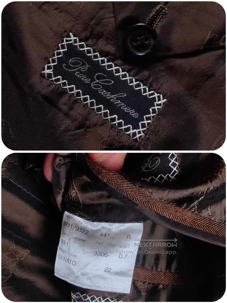Brioni Brioni Pure cashmere handmade single-breasted suit Size US XL / EU 56 / 4 - 6 Thumbnail