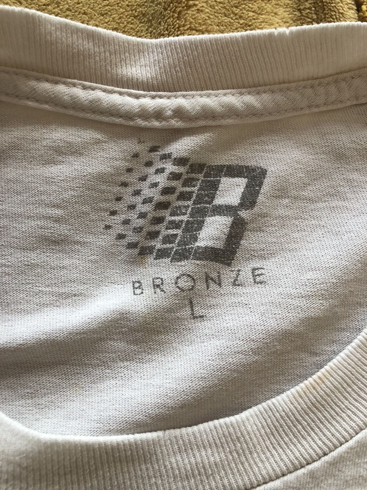 Bronze 56k BRONZE56k NYC CLASSIC SPELLOUT LOGO VINTAGE TEE SHIRT Size US L / EU 52-54 / 3 - 3 Thumbnail