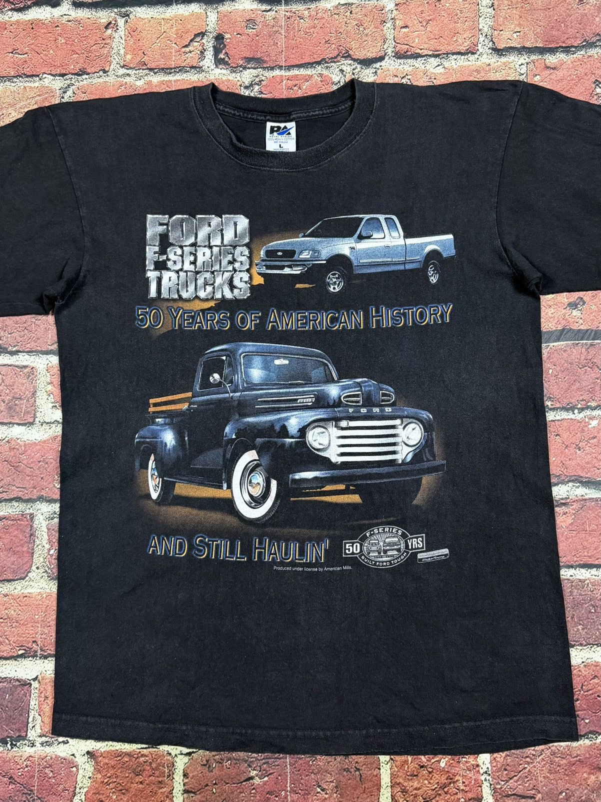Ford Vintage Ford F Series F-150 F-1 5 Shirt 50th Truck 1998 90s Size US L / EU 52-54 / 3 - 2 Thumbnail