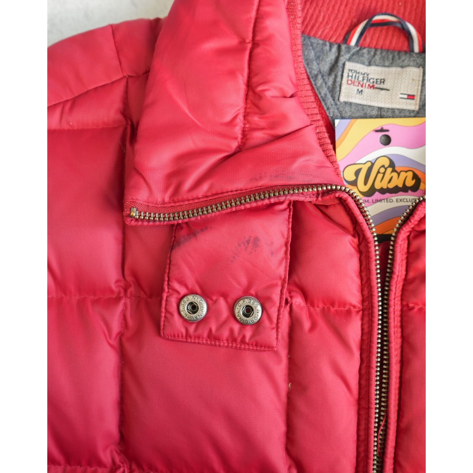 Tommy Hilfiger Vintage 90s Tommy Hilfiger Insulated Jacket - Women's Small Size S / US 4 / IT 40 - 4 Thumbnail