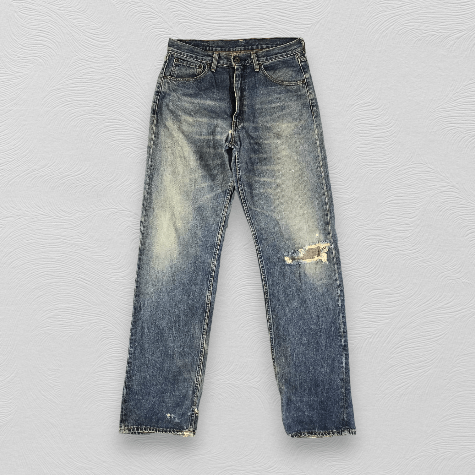 Levi's Vintage Levis 504 Jeans Rusty Distress Denim KJ1474 Size US 32 / EU 48 - 1 Thumbnail