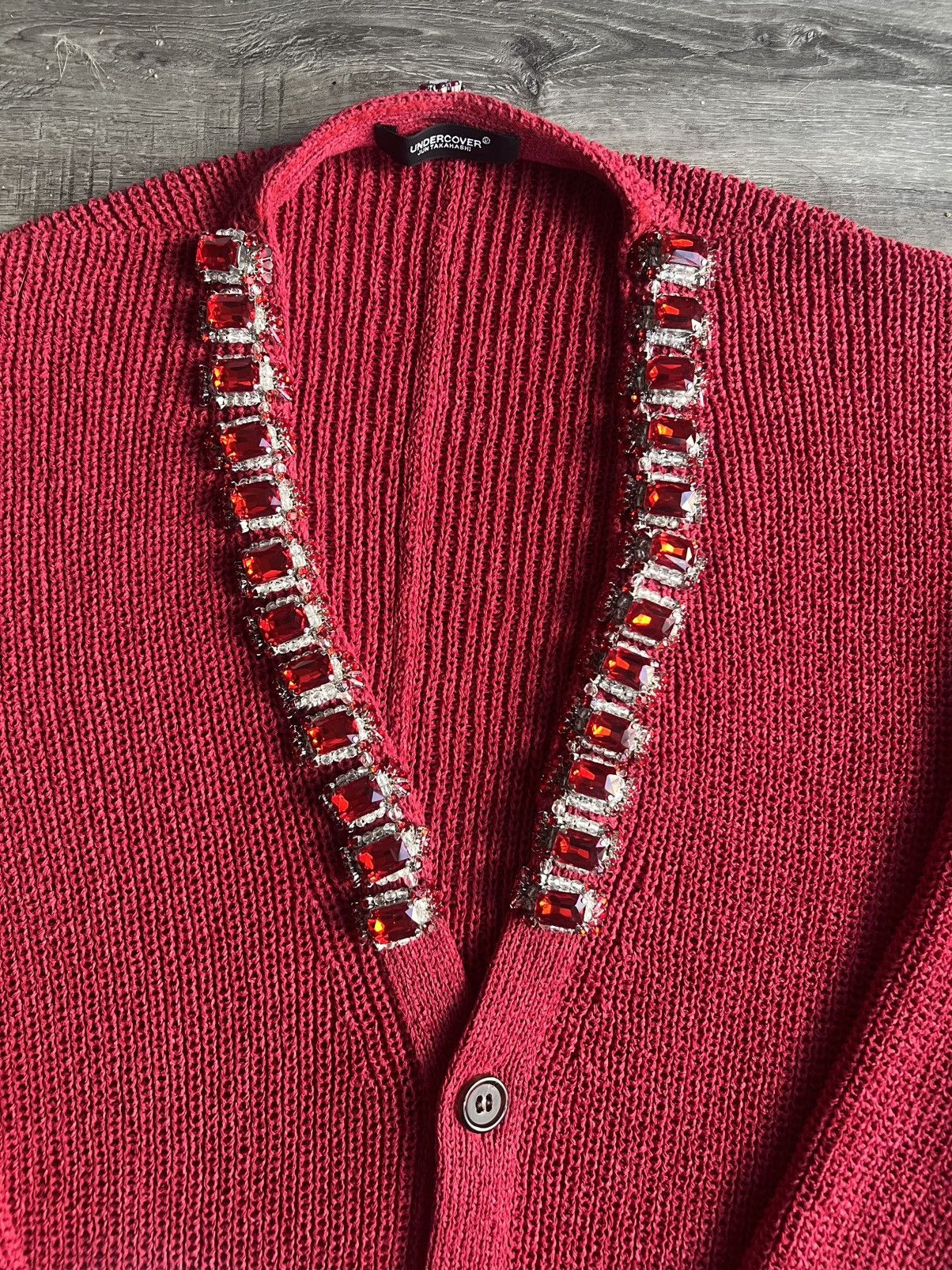 Undercover Rhinestone crystal jewel cardigan Size US M / EU 48-50 / 2 - 1 Thumbnail