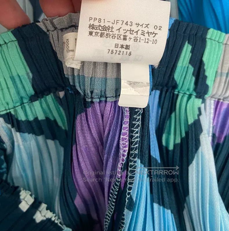 Issey Miyake Issey Miyake Blue Trousers Size 25" / US 0 / IT 36 - 5 Thumbnail