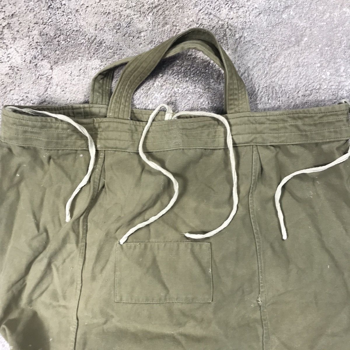 Vintage Vintage Y2K Baggy Drawstring Tote Bag Streetwear Faded OS Size ONE SIZE - 3 Thumbnail