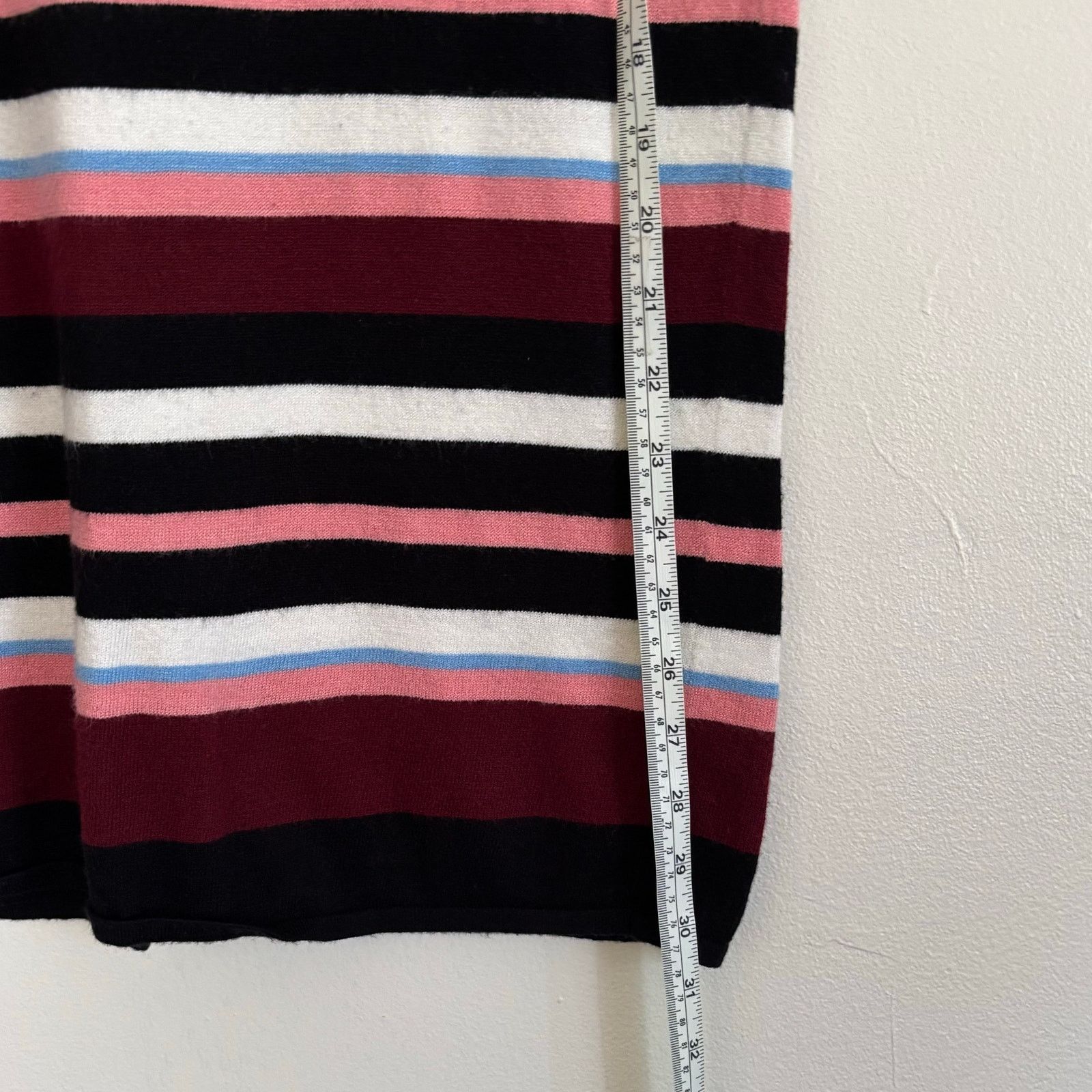 Other Eva Mendes NY&Co Striped Knit Pencil Midi Skirt XXL Size 30" / US 8 / IT 44 - 5 Thumbnail