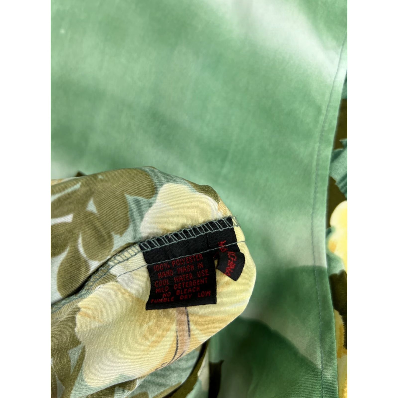 Vintage Big Brother Shirt Mens Large Green Floral Aloha Beach Hawaiian Vacation Resort Shirt Size US L / EU 52-54 / 3 - 4 Thumbnail