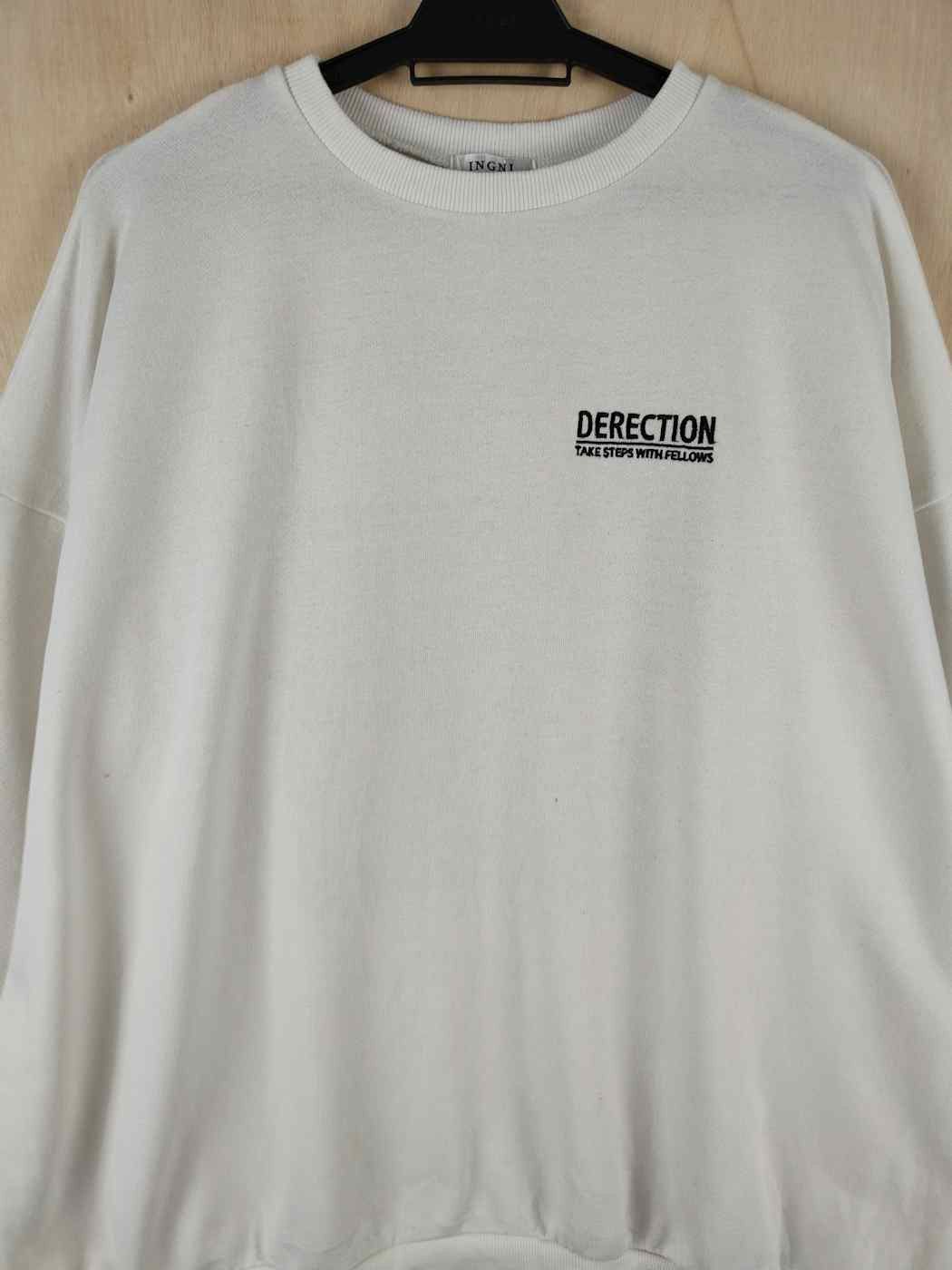Japanese Brand × Vintage Ingni White baggie Sweatshirts #S2584 Size US M / EU 48-50 / 2 - 8 Thumbnail