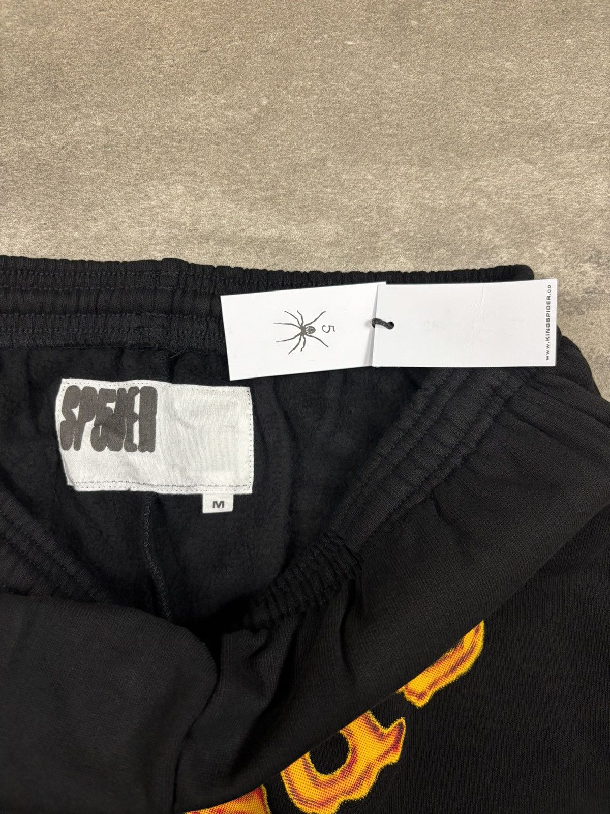 Sp5der Sp5der OG Logo V2 Sweatpants, Black Size US 32 / EU 48 - 5 Thumbnail