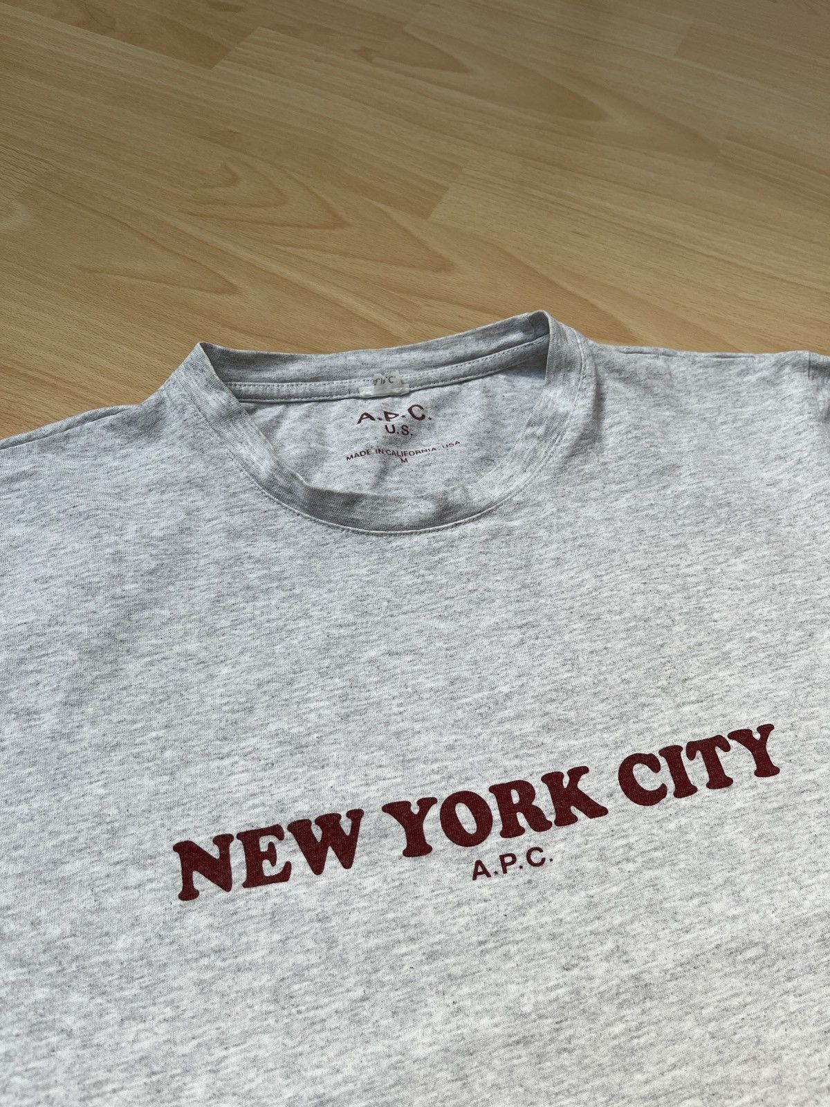 A.P.C. A.P.C. New York City tee Size US M / EU 48-50 / 2 - 2 Thumbnail